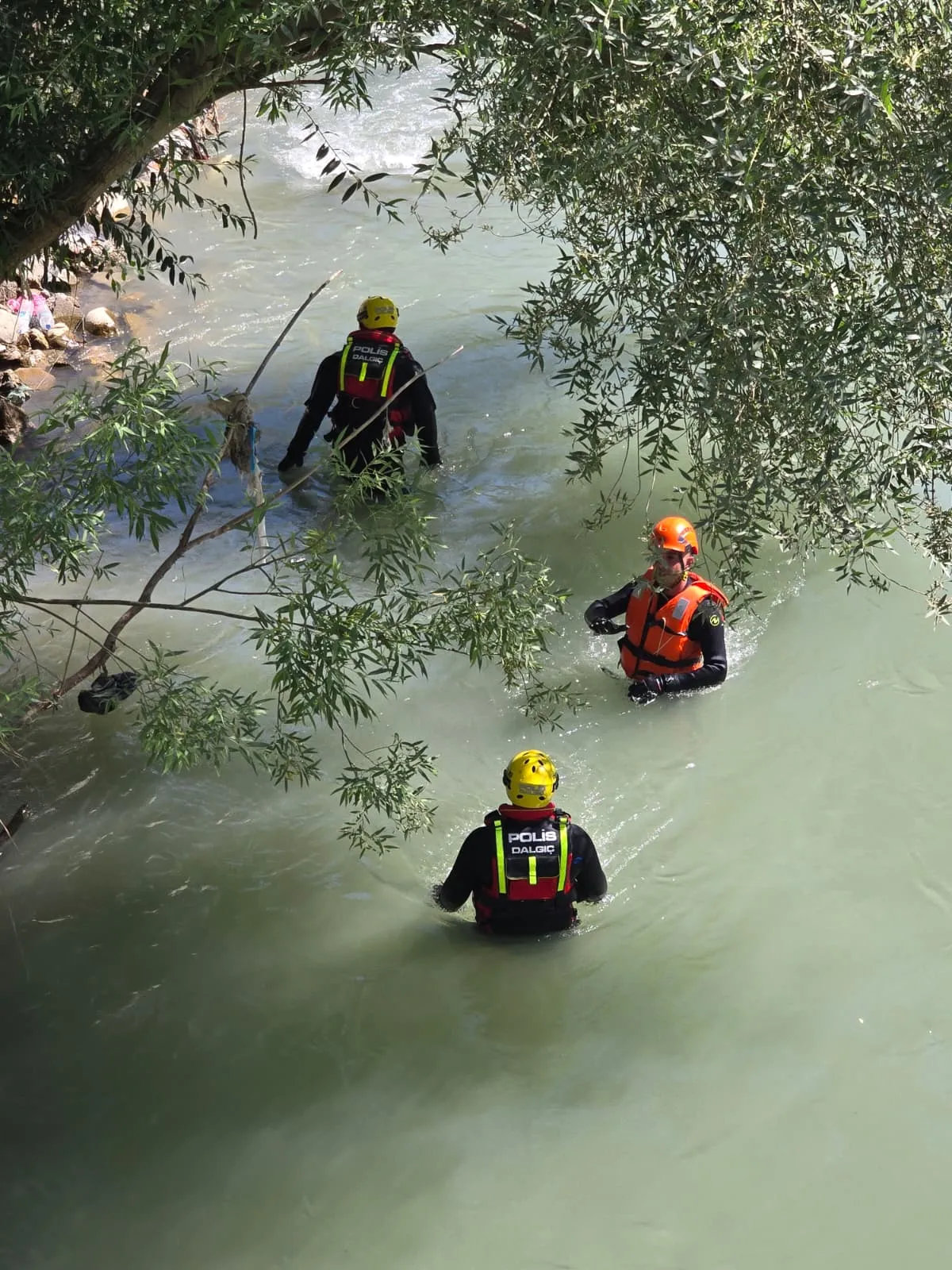 Şırnak’ta çaya düşen genci arama çalışmalarında dördüncü gün