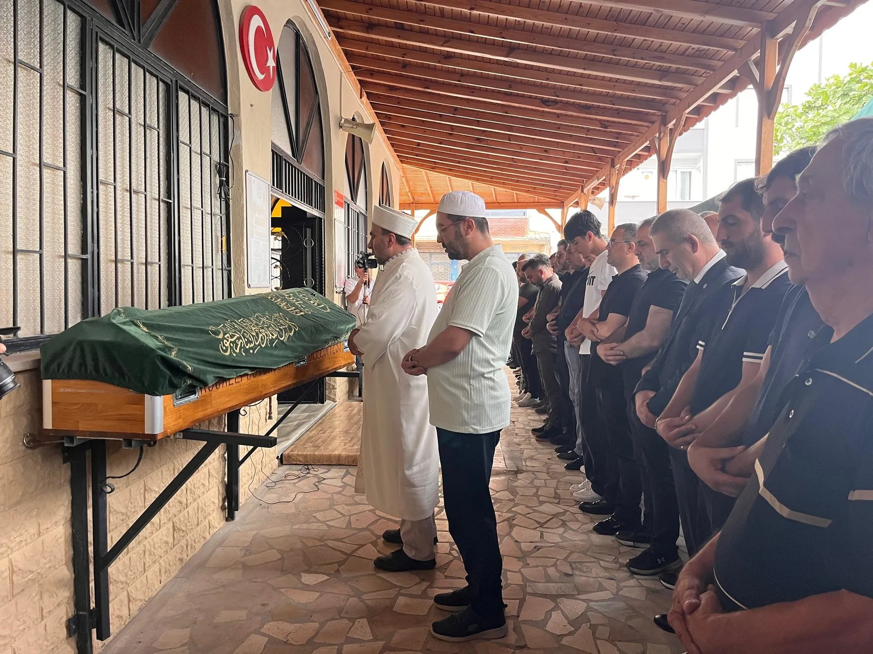 Dron saldırısında ölen gemici Kocaeli’de son yolculuğuna uğurlandı