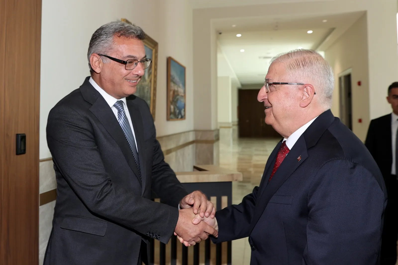 Bakan Güler ve komuta kademesi Lefkoşa’da temaslarda bulundu