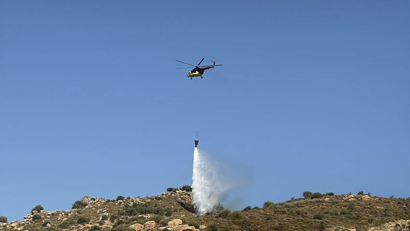 Bodrum’da 10 hektarlık alanı küle çeviren yangın kontrol altında