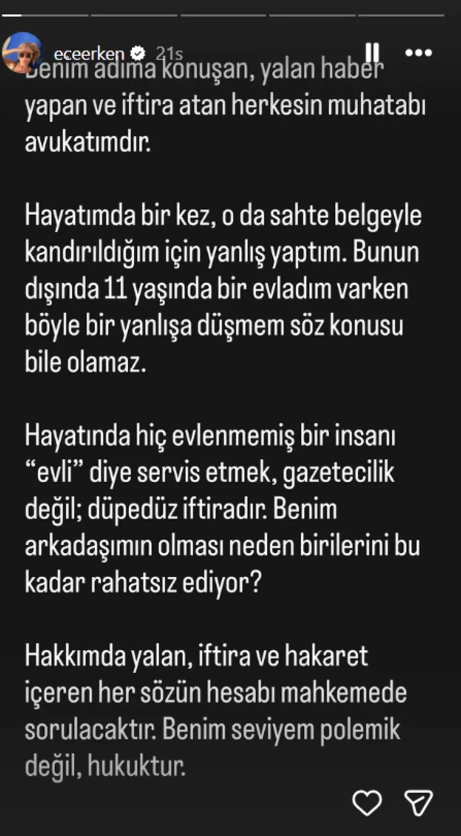 Ece Erken yasak aşk iddiasıyla gündemde! Savunması dikkat çekti 1