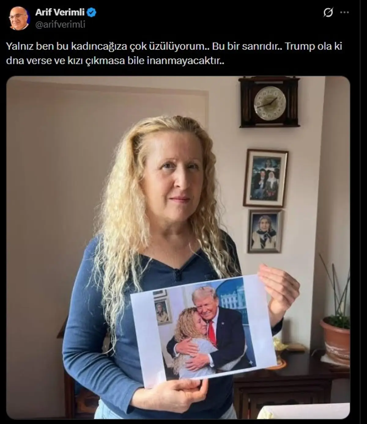 Trump babam diyor! Necla Özmen için Arif Verimli teşhisi koydu 2