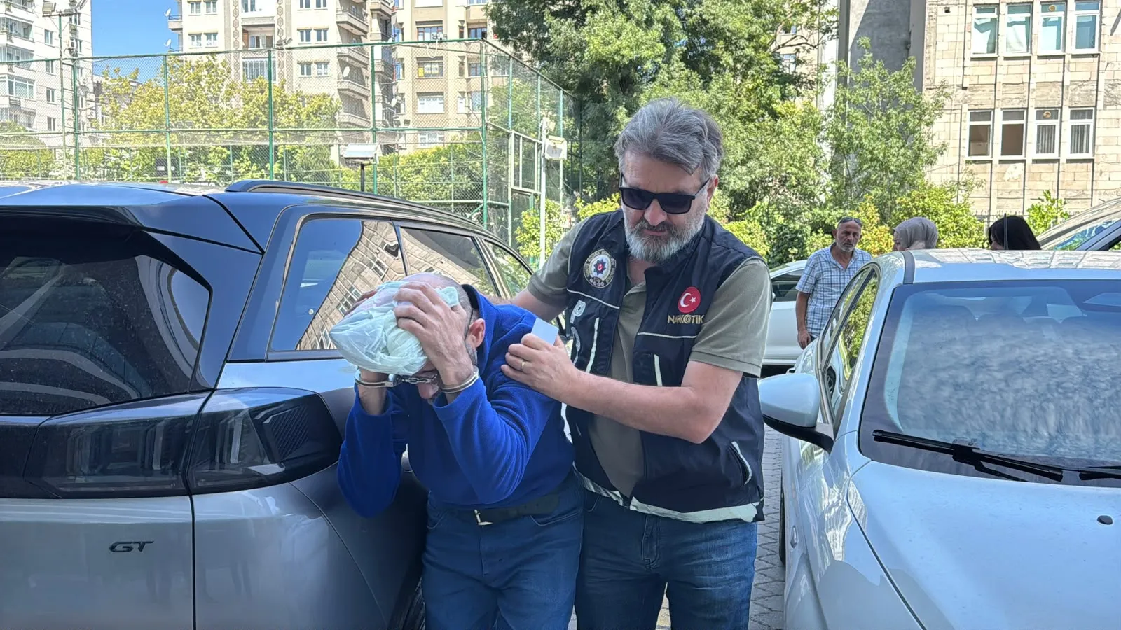 Samsun'da bebekli kılıfla uyuşturucu sevkiyatı