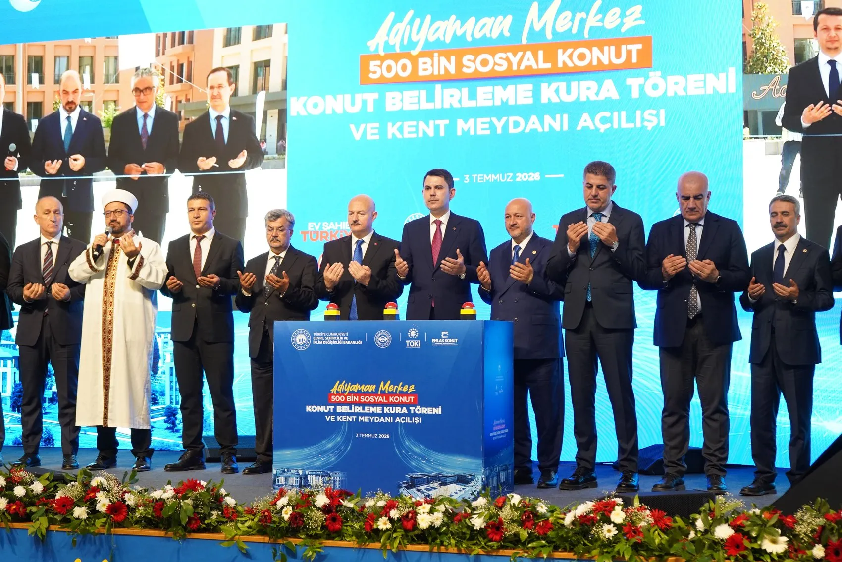 Adıyaman'da yeni konutlar sahiplerini buldu