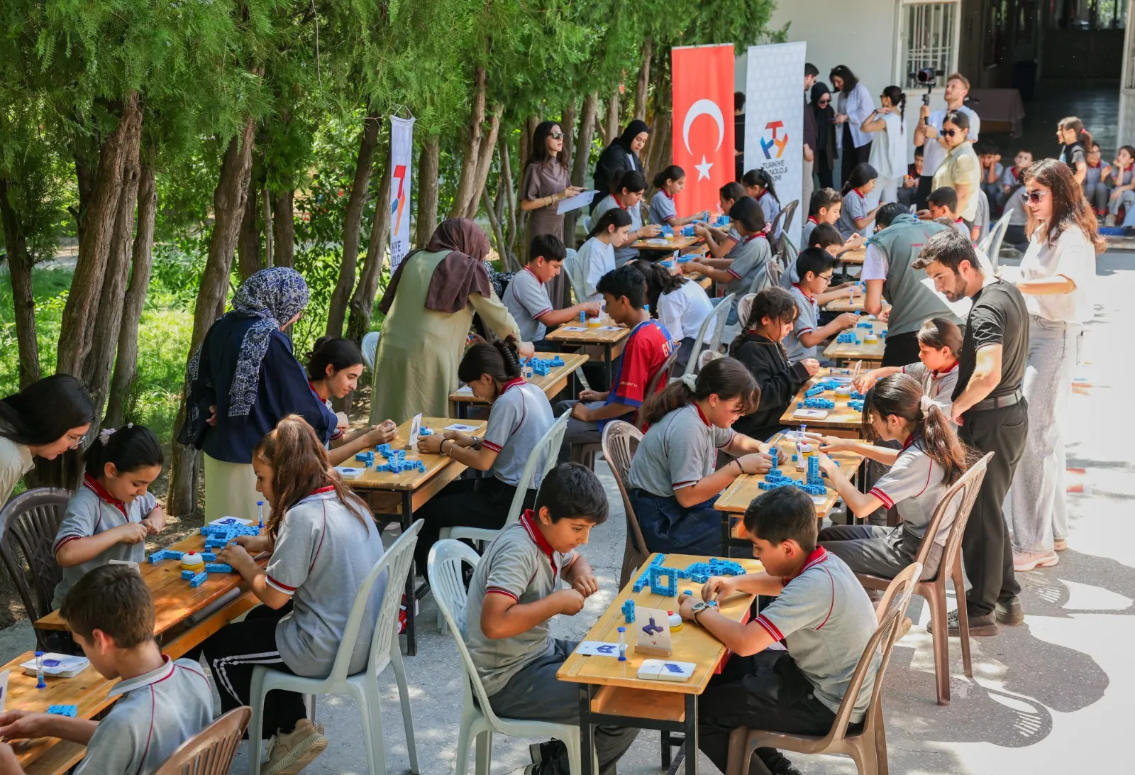 Malatyalı öğrenciler T-Küp ile üç boyutlu düşünmeyi öğreniyor