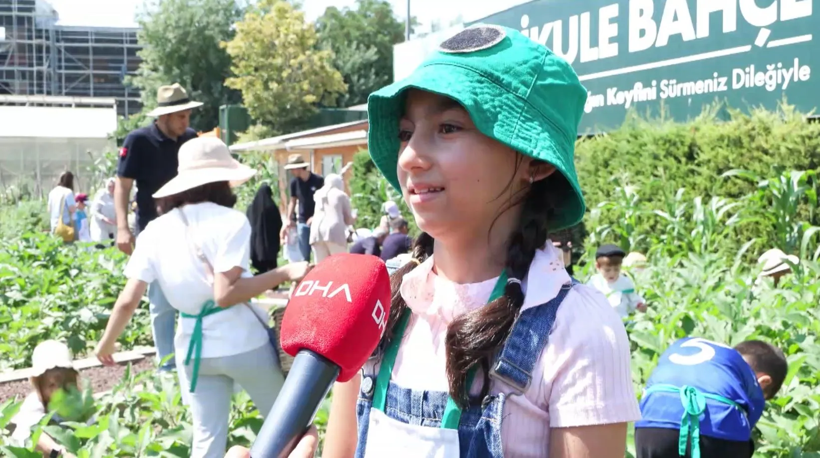 Şehrin göbeğinde çocuklara köy hayatı deneyimi