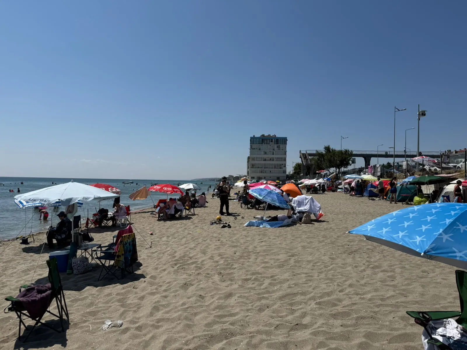 Büyükçekmece sahillerinde sıkı denetim dönemi