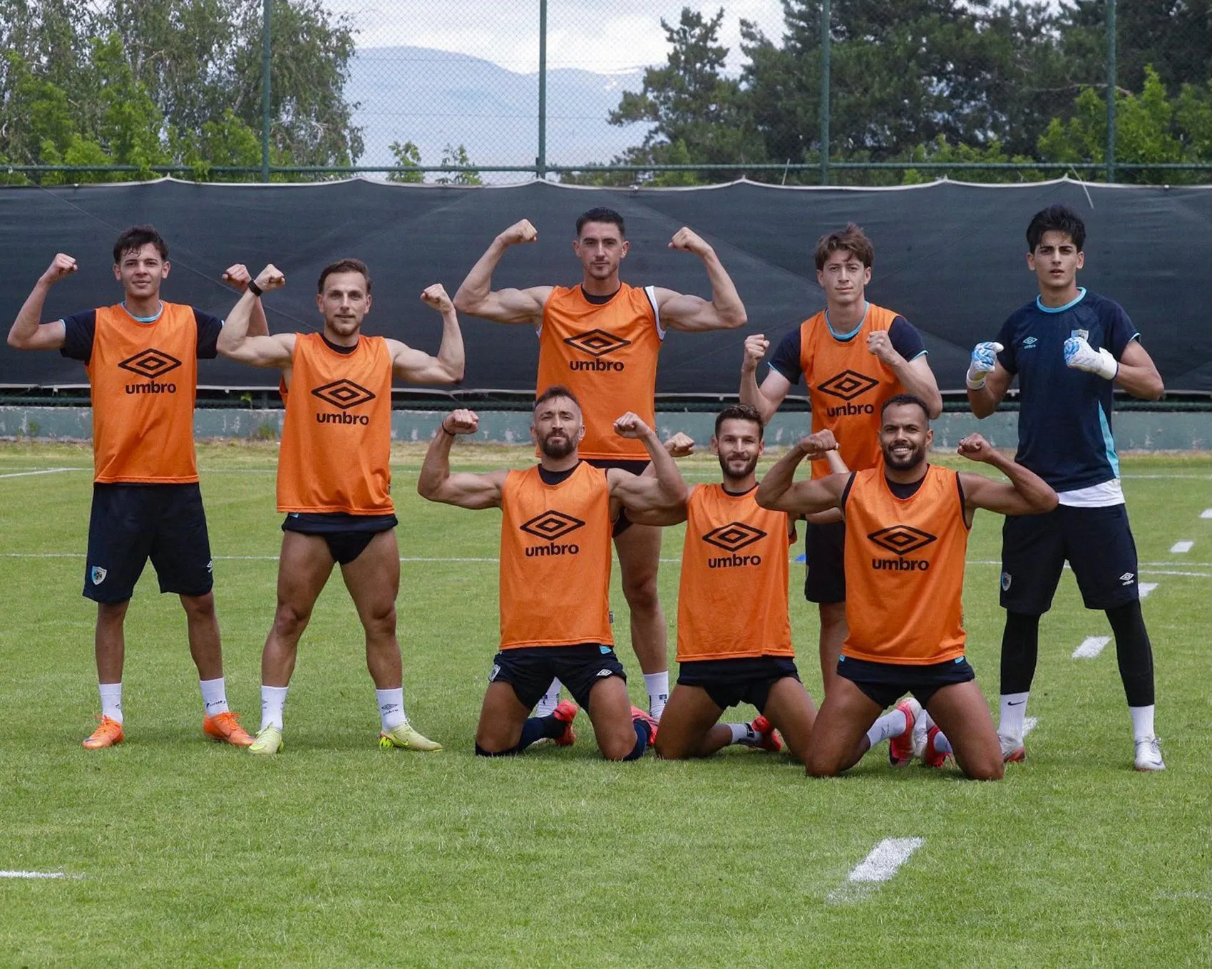 Erzurumspor yeni sezon hazırlıklarına hız kesmeden devam ediyor
