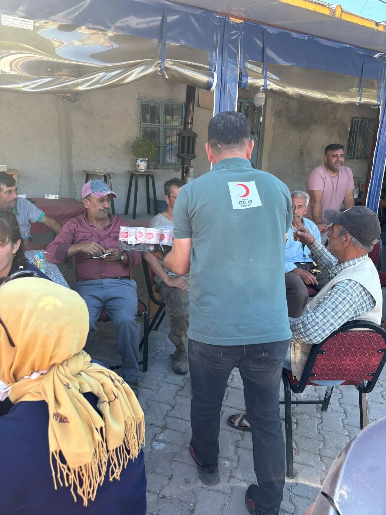 Edremit yangınında ikinci gün ve sahada destek çalışmaları