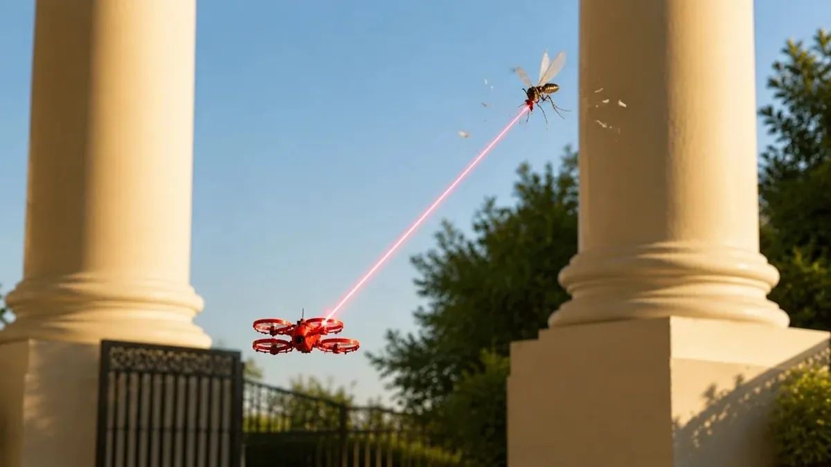 Eski füze mühendisi sivrisinek avlayan 40 gr'lık drone geliştirdi