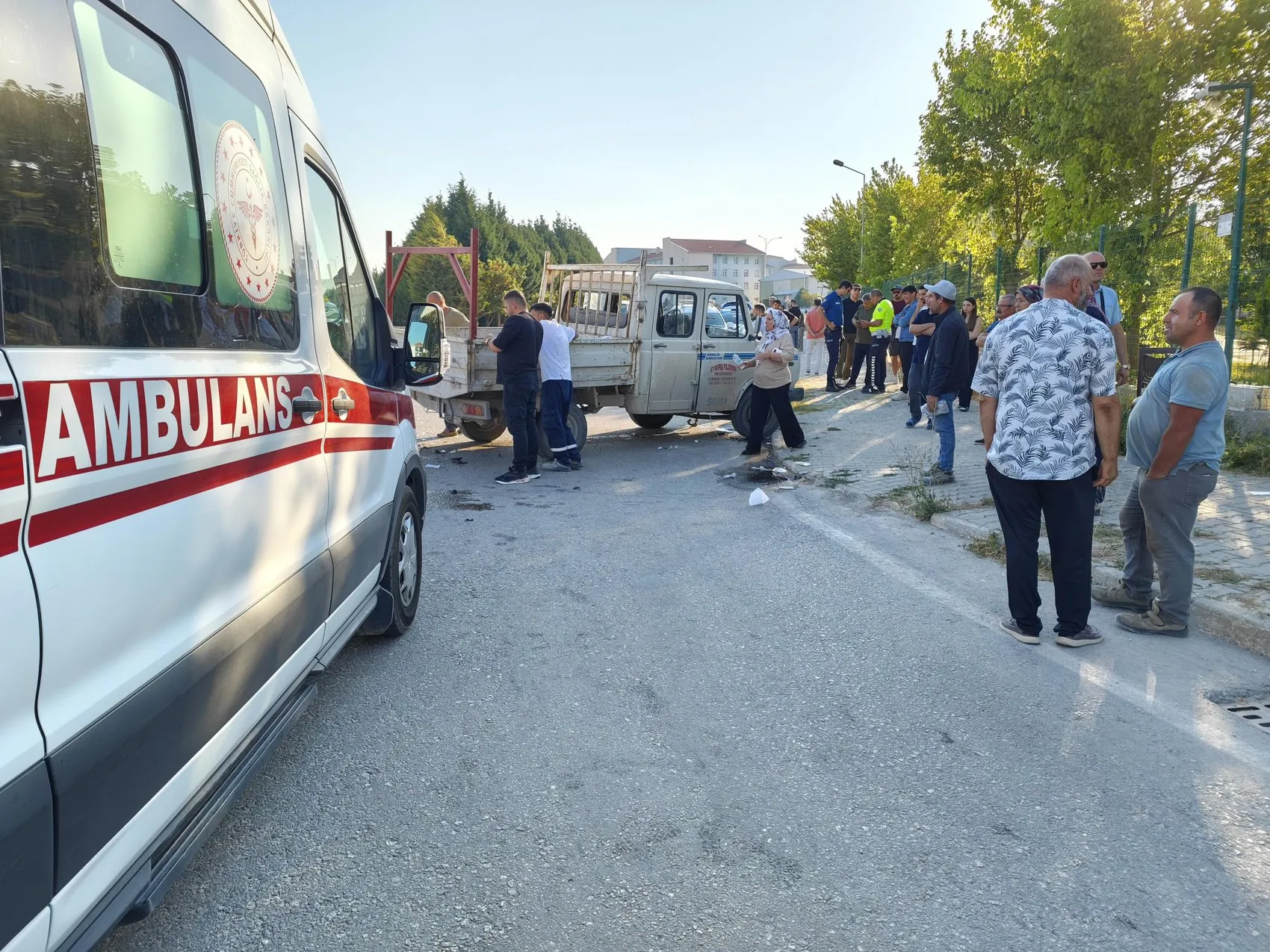 Eskişehir’de trafik kazası 3 yaralı