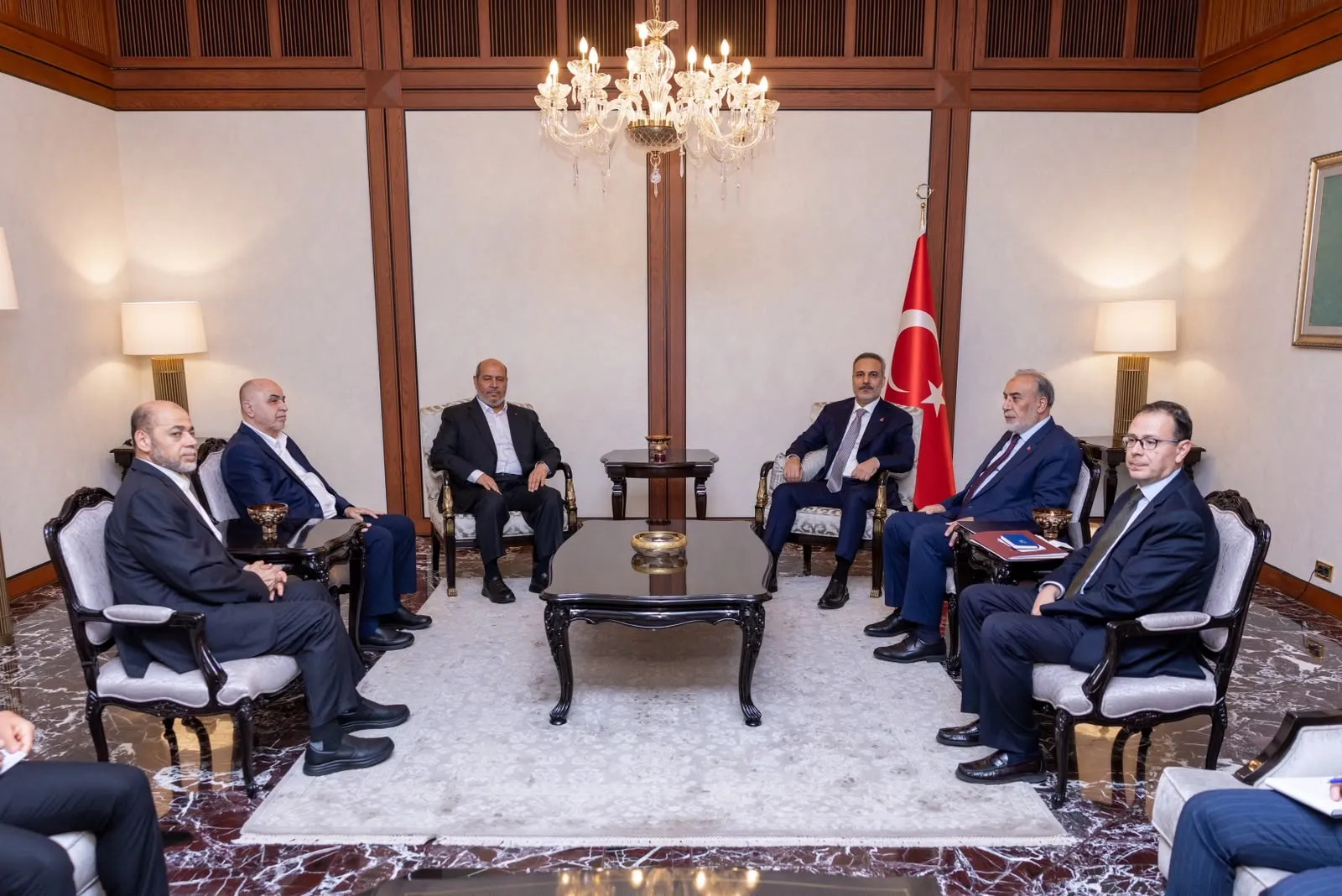Hakan Fidan Ankara’da Hamas heyetiyle bir araya geldi