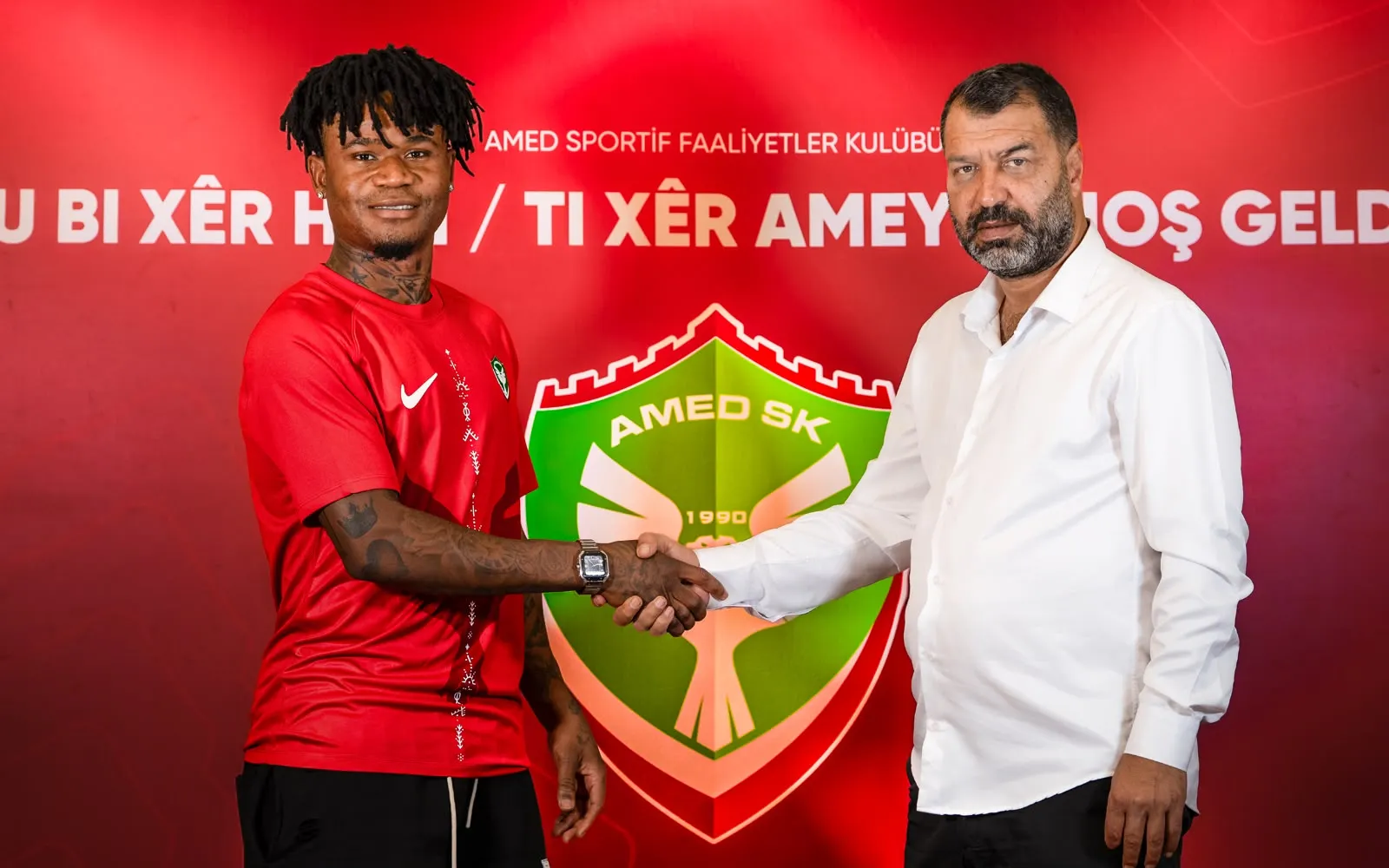 Amedspor'dan dev transfer hamlesi Gift Orban imzayı attı