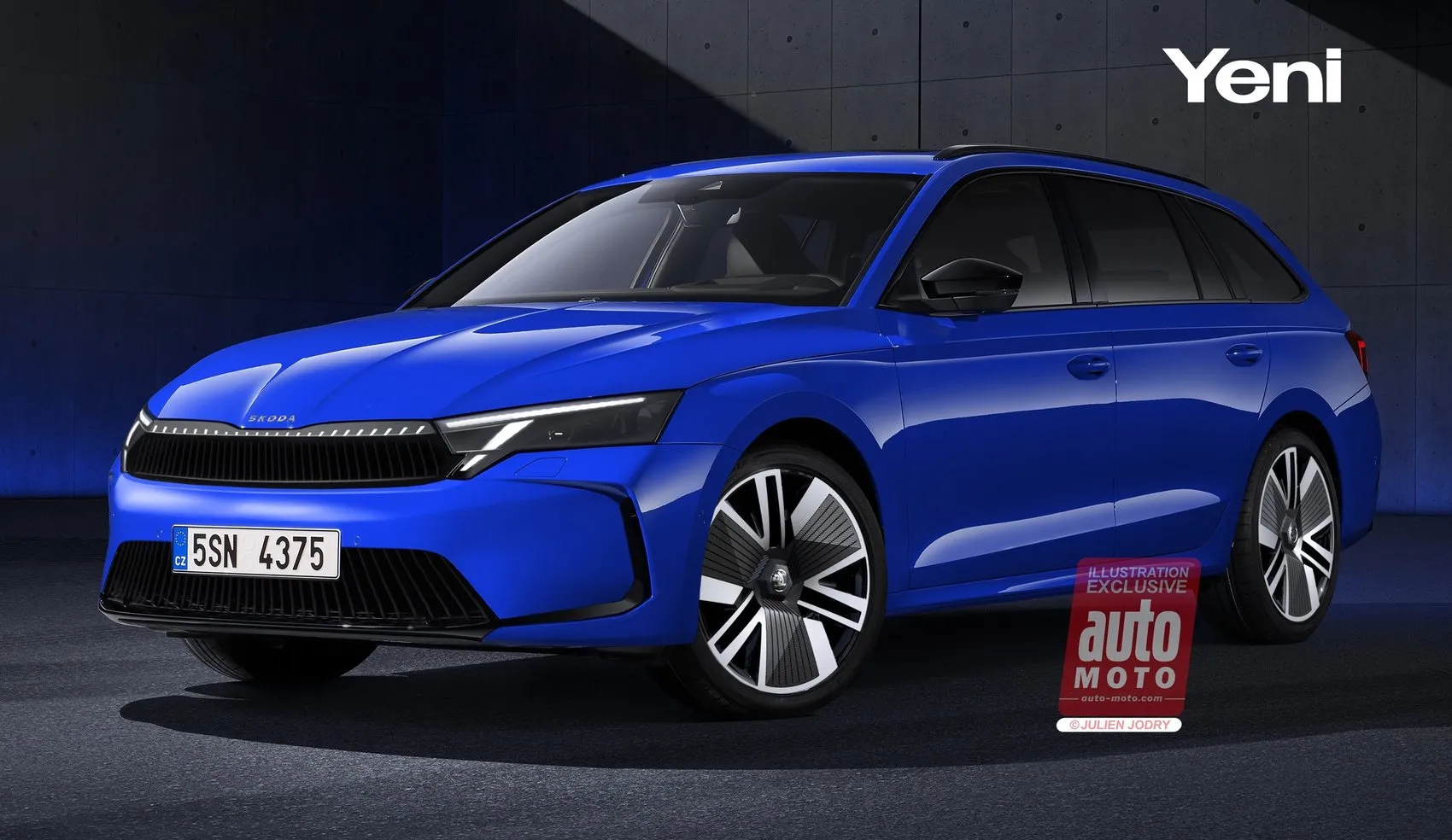 Makyajlı 2027 model Skoda Octavia geliyor: İşte muhtemel tasarımı