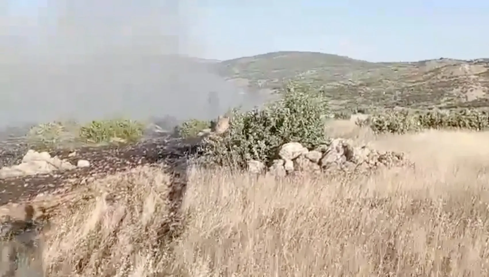 Dicle kırsalında alevler rüzgarla büyüdü