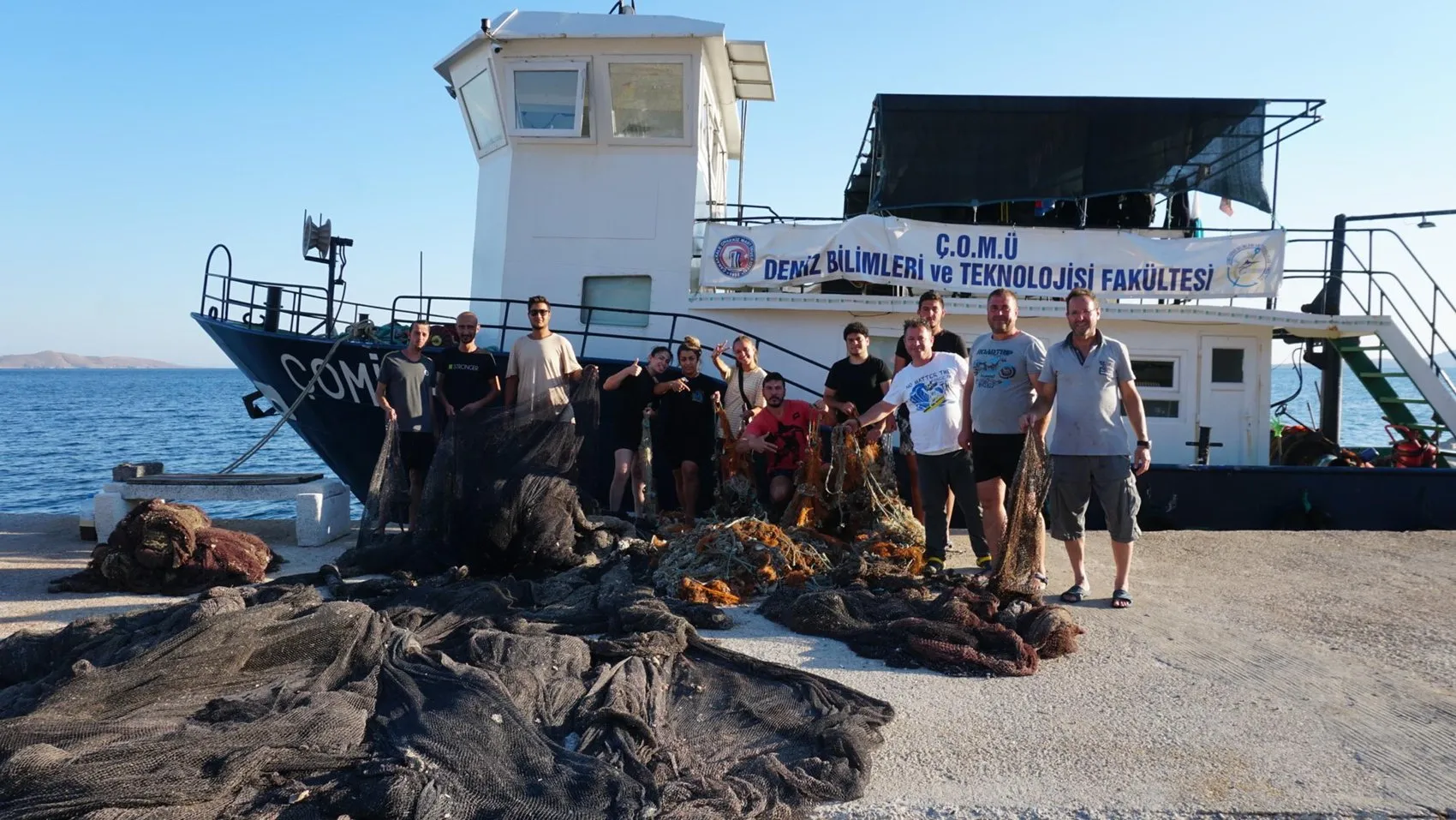 Denizdeki gizli tehlike hayalet ağlar temizleniyor