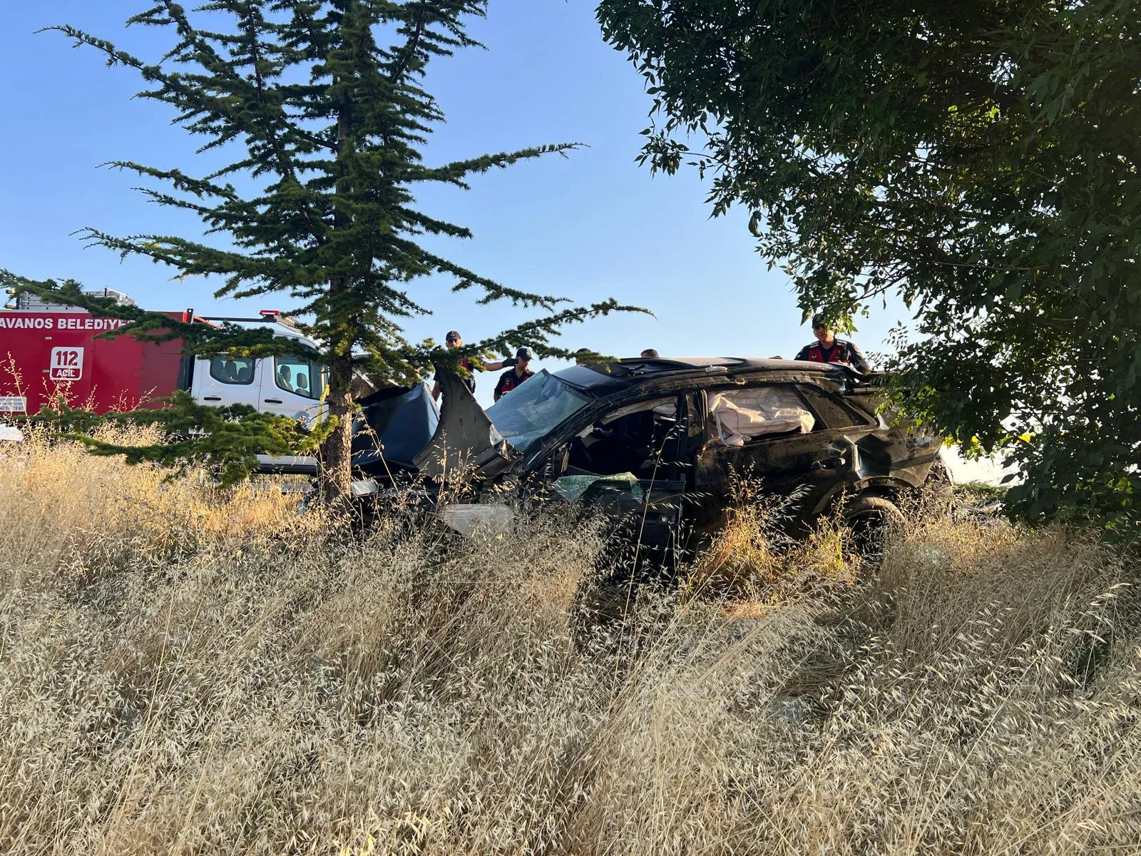 Kayseri yolunda acı kaza Almanya'dan gelen gurbetçi aileden 3 kişi öldü