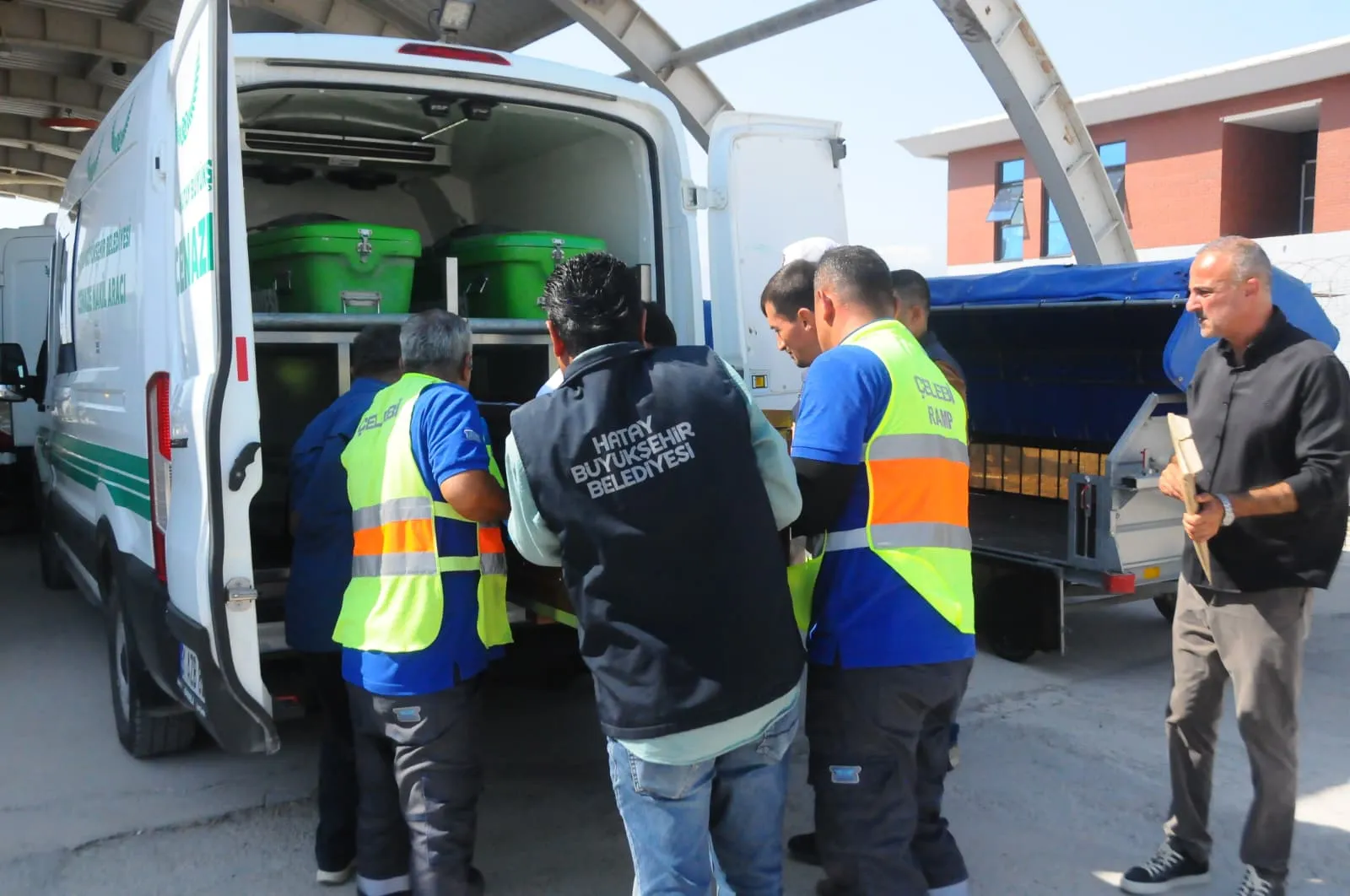 Riyad yangınında hayatını kaybeden dört Hataylı işçi evine döndü