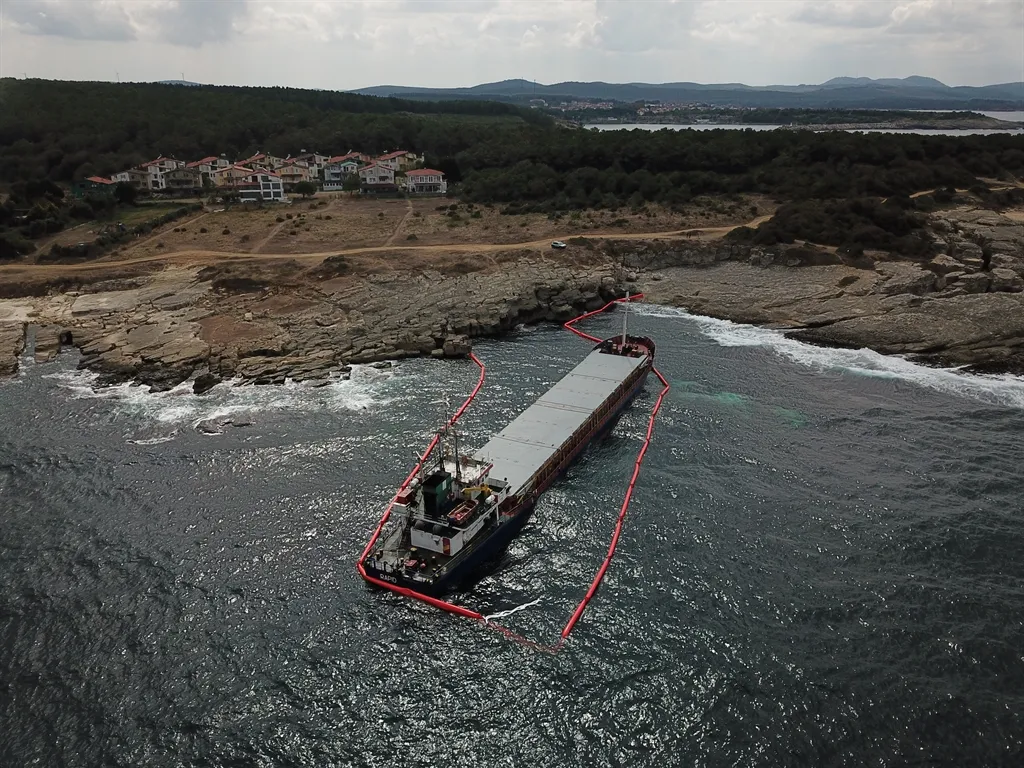 Kandıra açıklarında karaya oturan dev gemi satışa çıkıyor