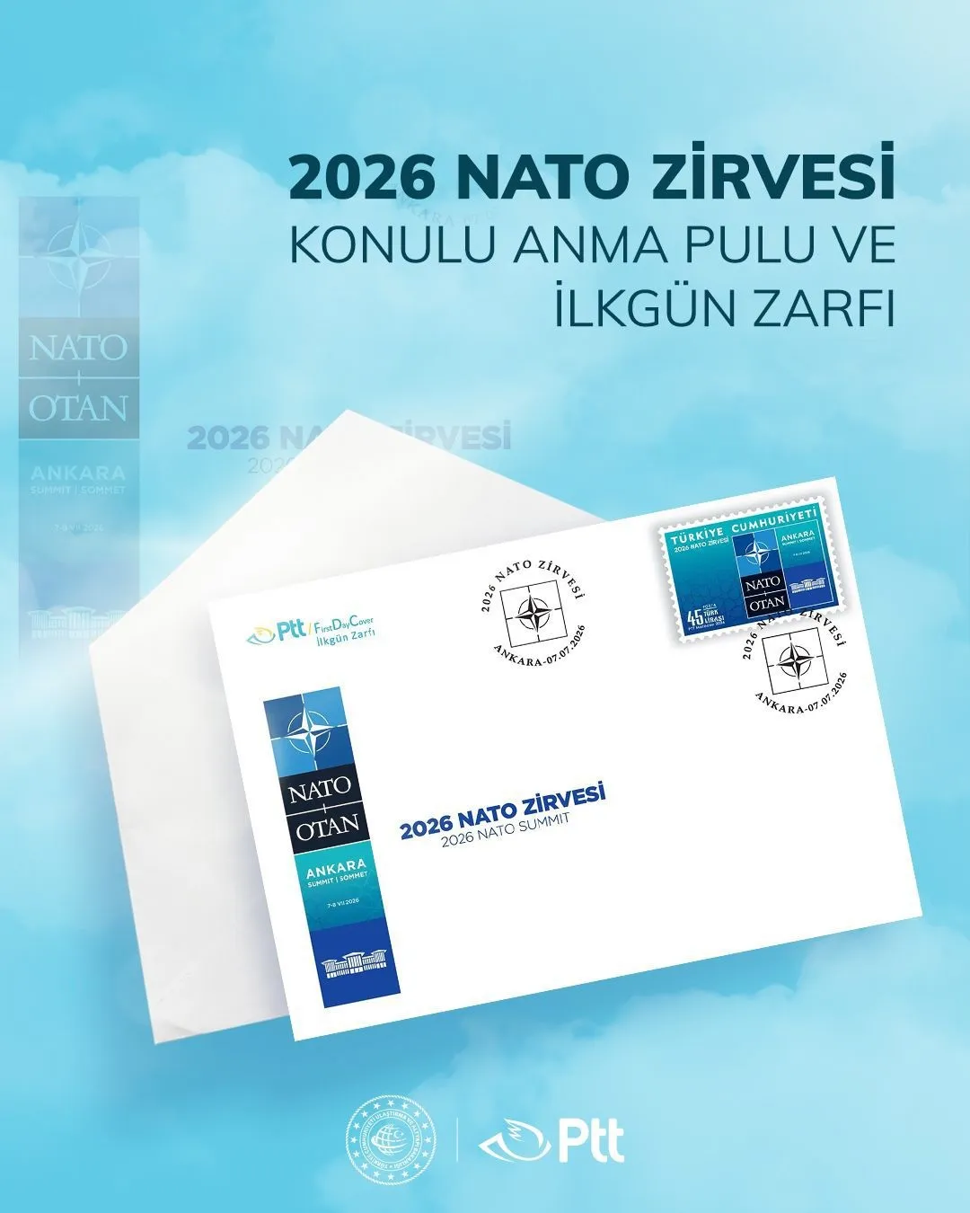 2026 NATO Zirvesi için özel hatıra pulu çıktı