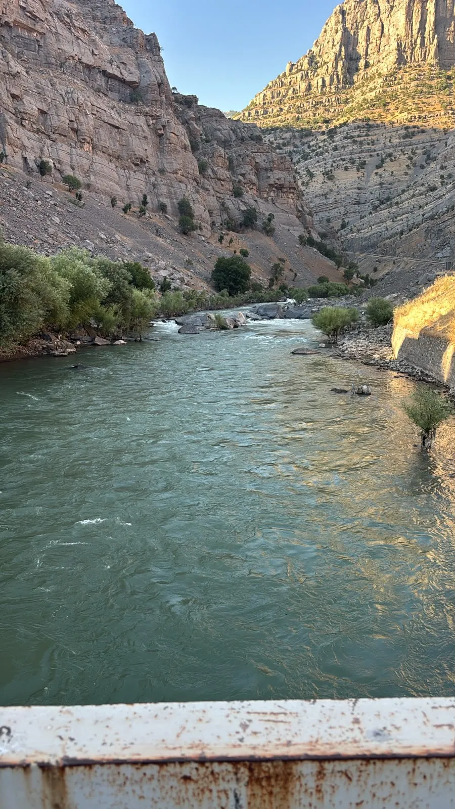 Şırnak’ta çaya düşen genci arama çalışmalarında dördüncü gün