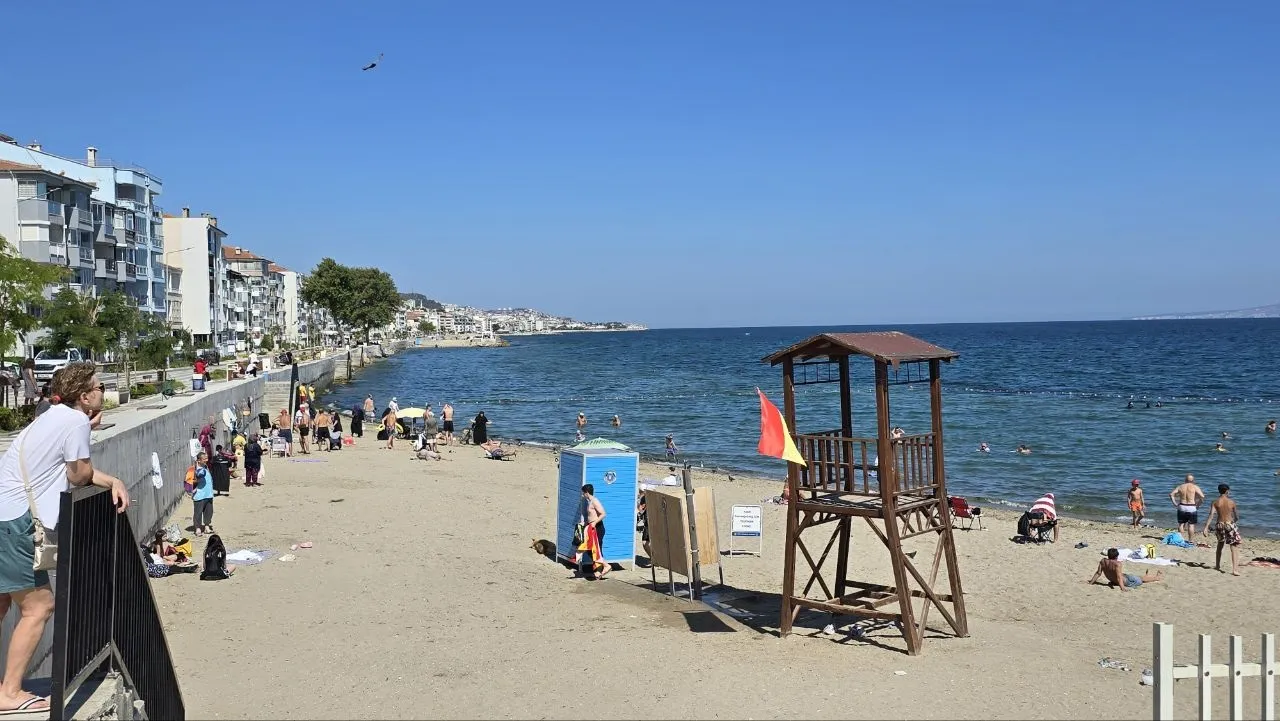 Mudanya sahilinde acı sabah