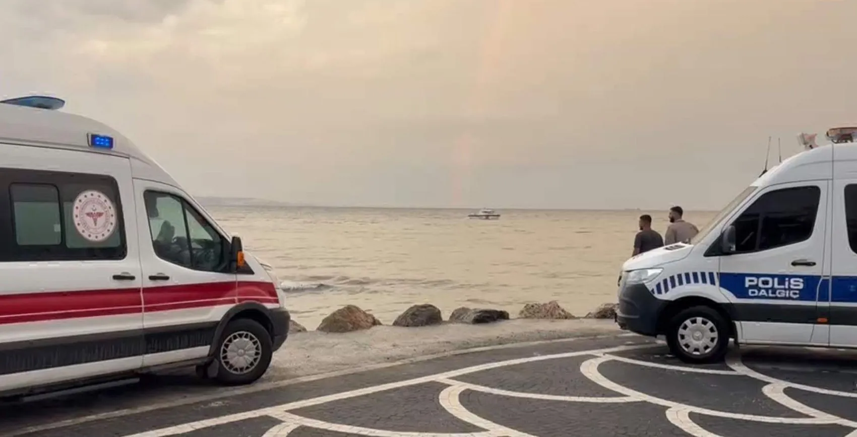 Tekirdağ Altınova kıyısında bir kişi denizde kayboldu