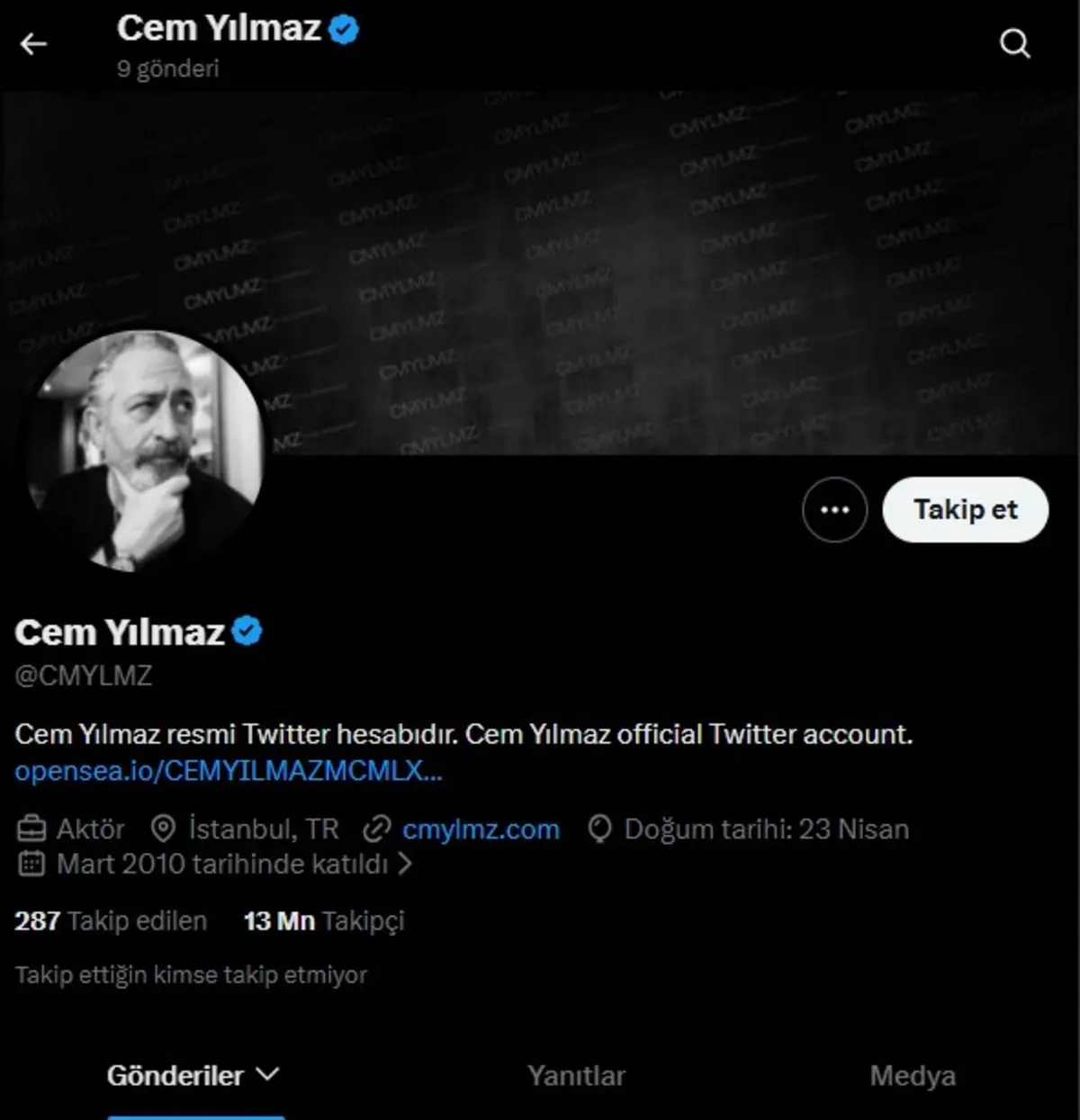 Cem Yılmaz ın son hamlesi şaşırttı! X te TT oldu 1