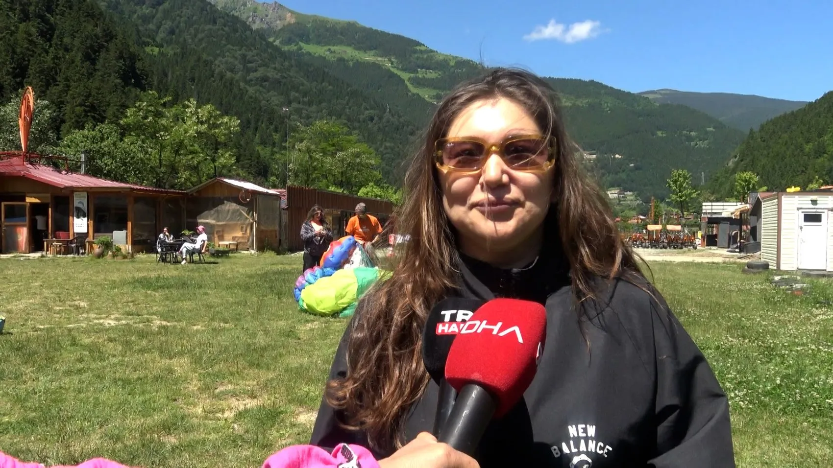 Uzungöl’de yamaç paraşütü sezonu heyecanı başladı