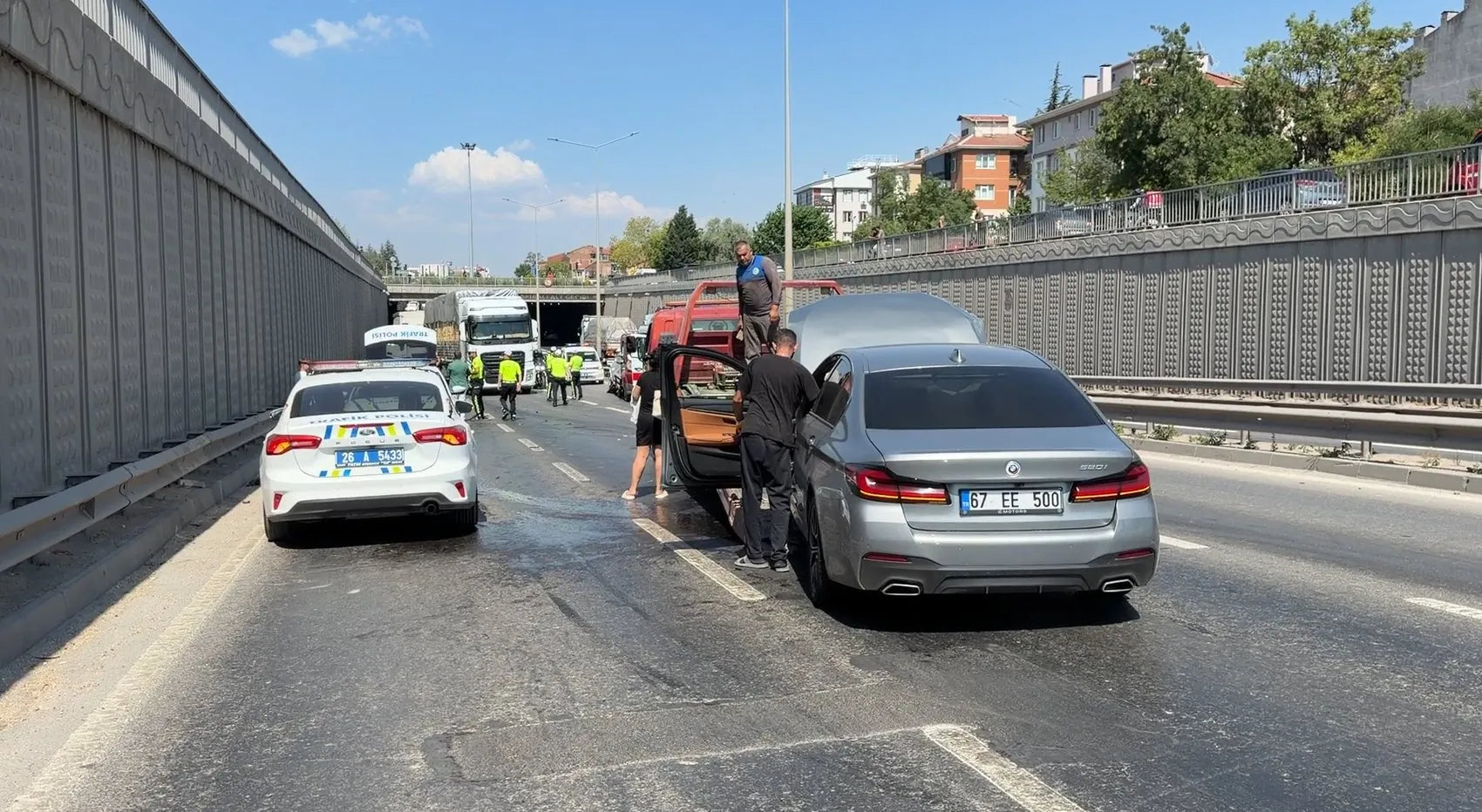 Eskişehir’de ehliyetsiz çocuk sürücü kazaya yol açtı