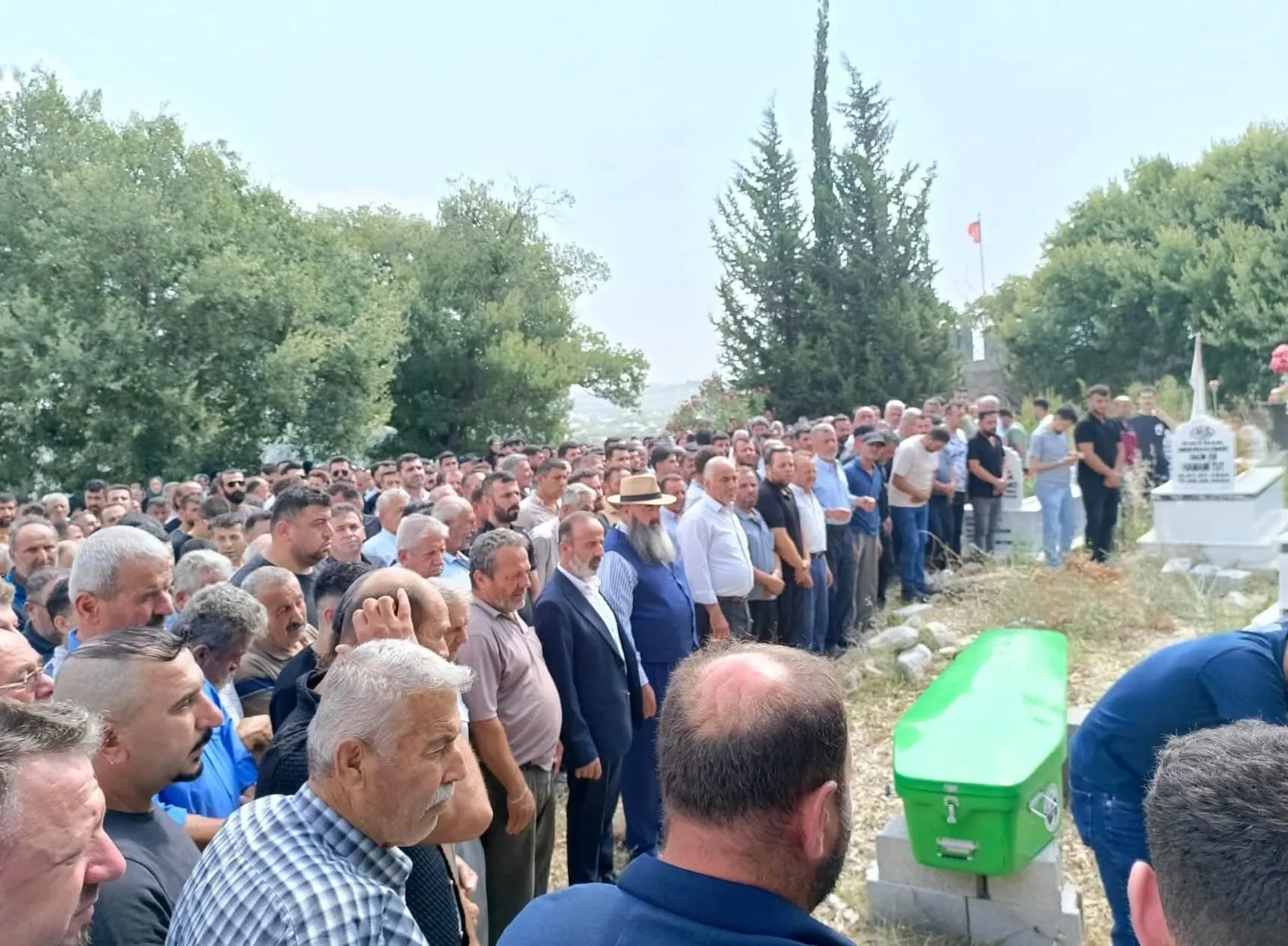 Suudi Arabistan’da can veren dört işçi memleketleri Hatay’da defnedildi