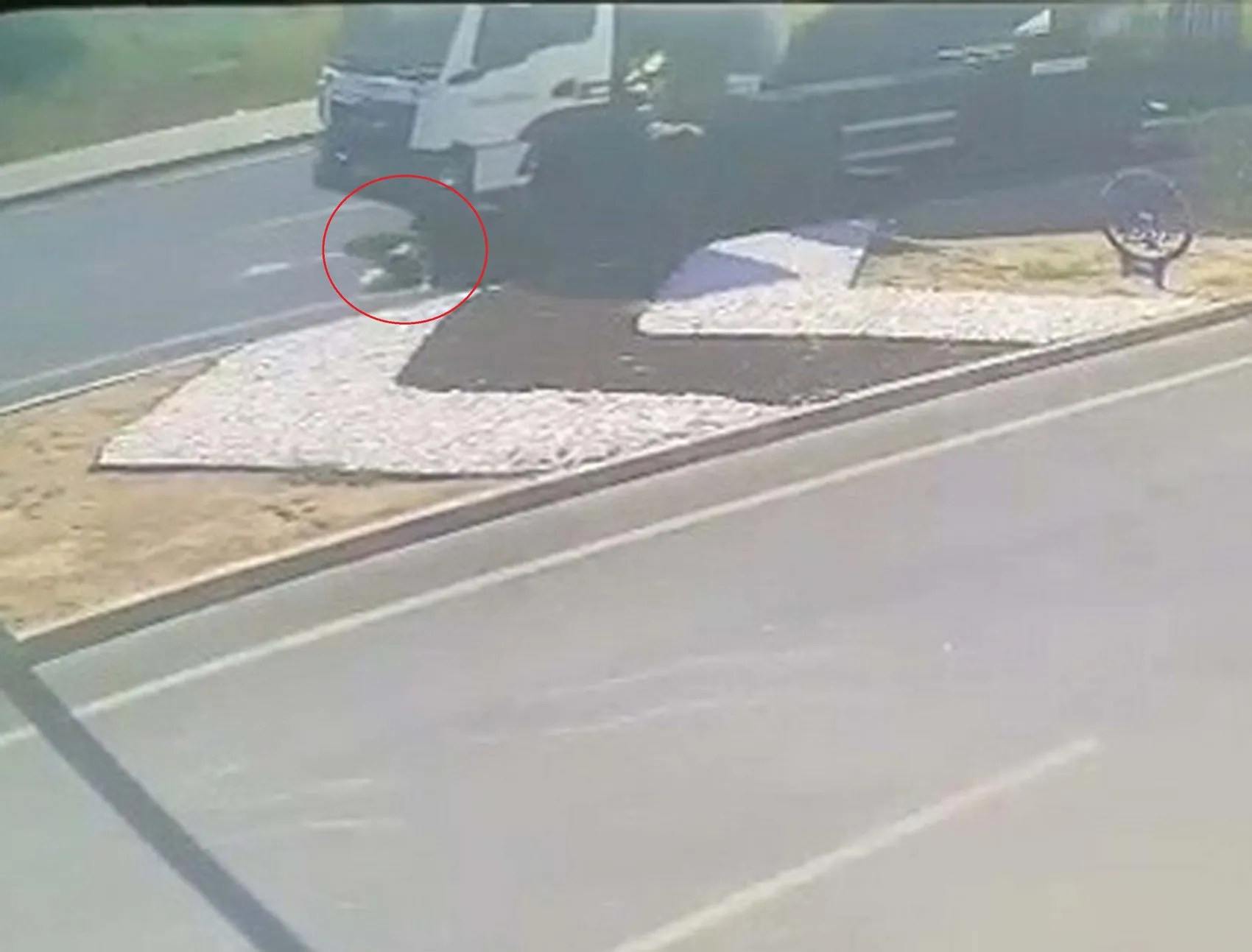 Aydın’da beton mikseri dehşeti kamerada