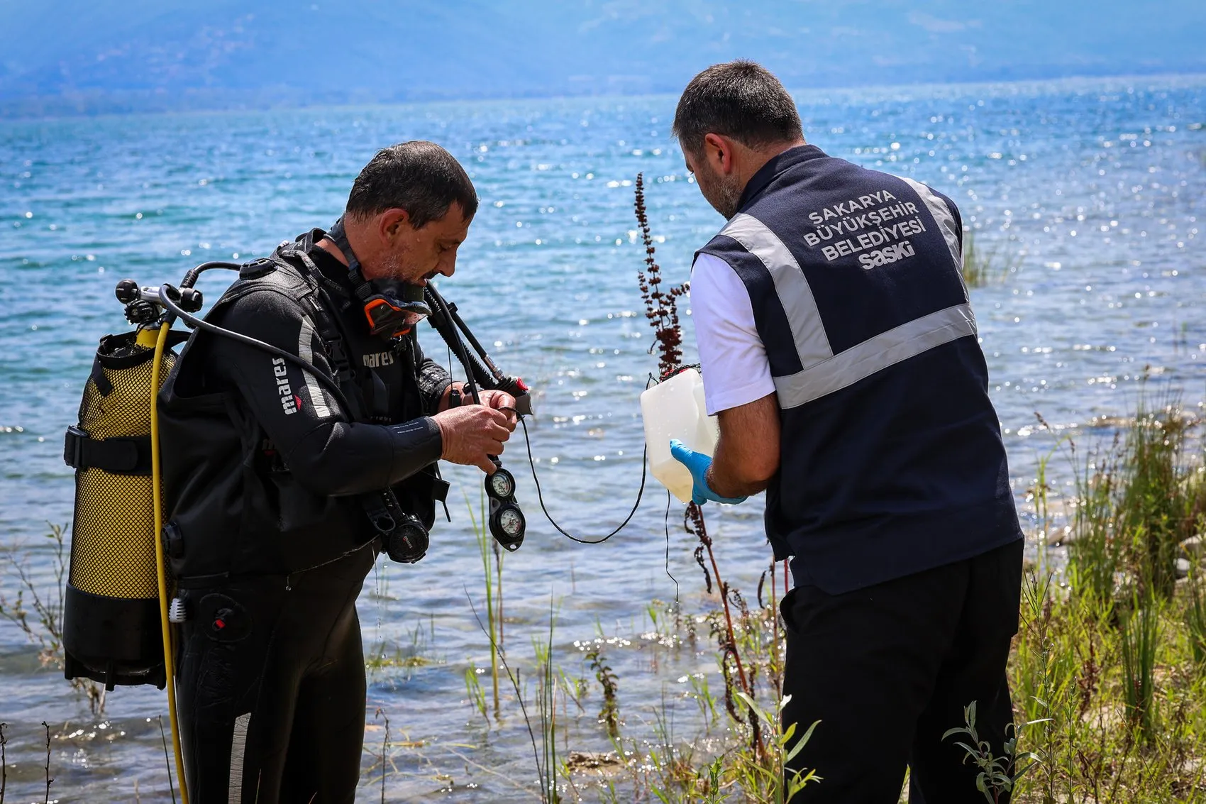 Sapanca Gölü tabanındaki gizemli beyaz tabaka incelendi
