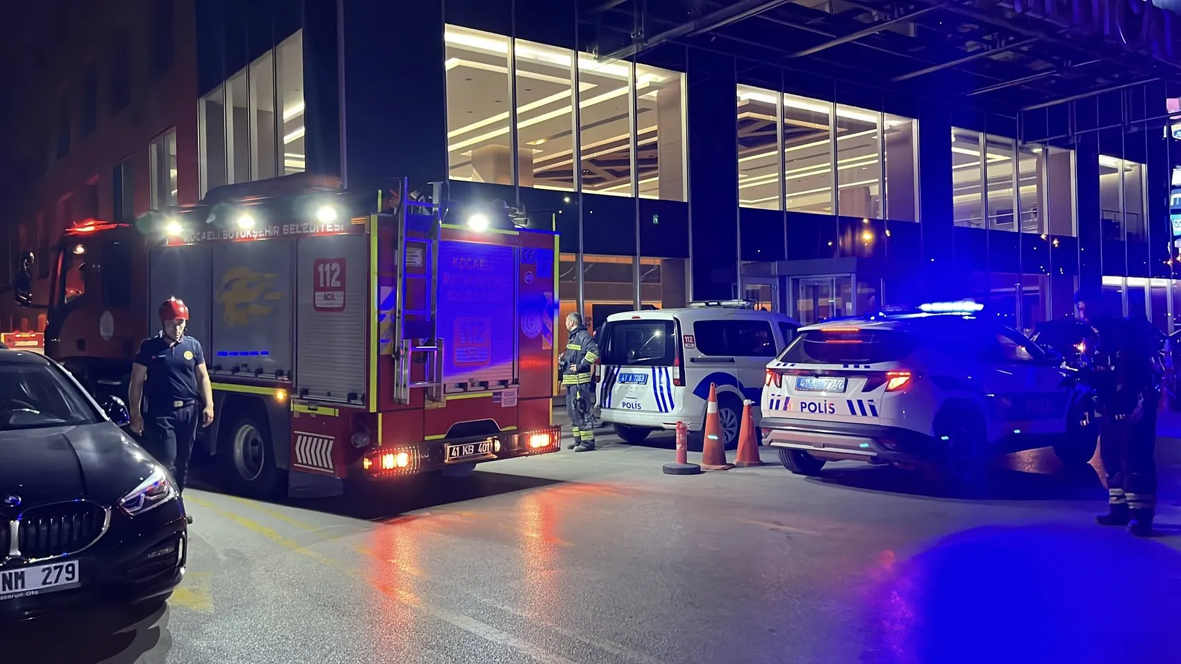 Kocaeli’de hastanede korkutan yangın