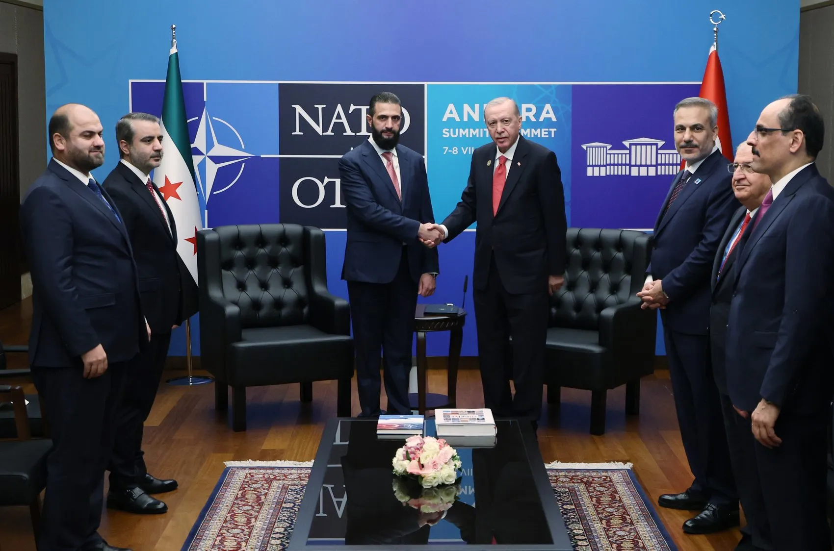 Erdoğan ve Şara Ankara’da kritik zirvede buluştu