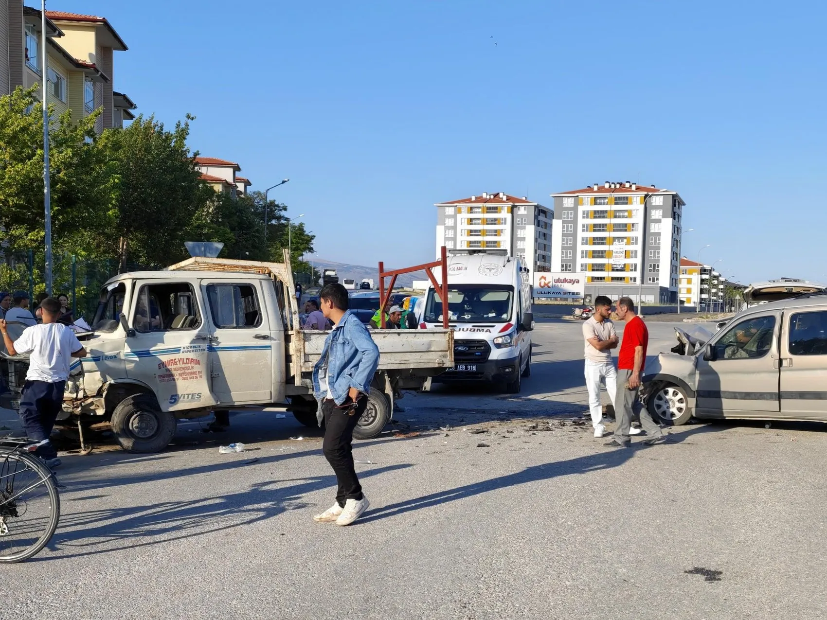 Eskişehir’de trafik kazası 3 yaralı