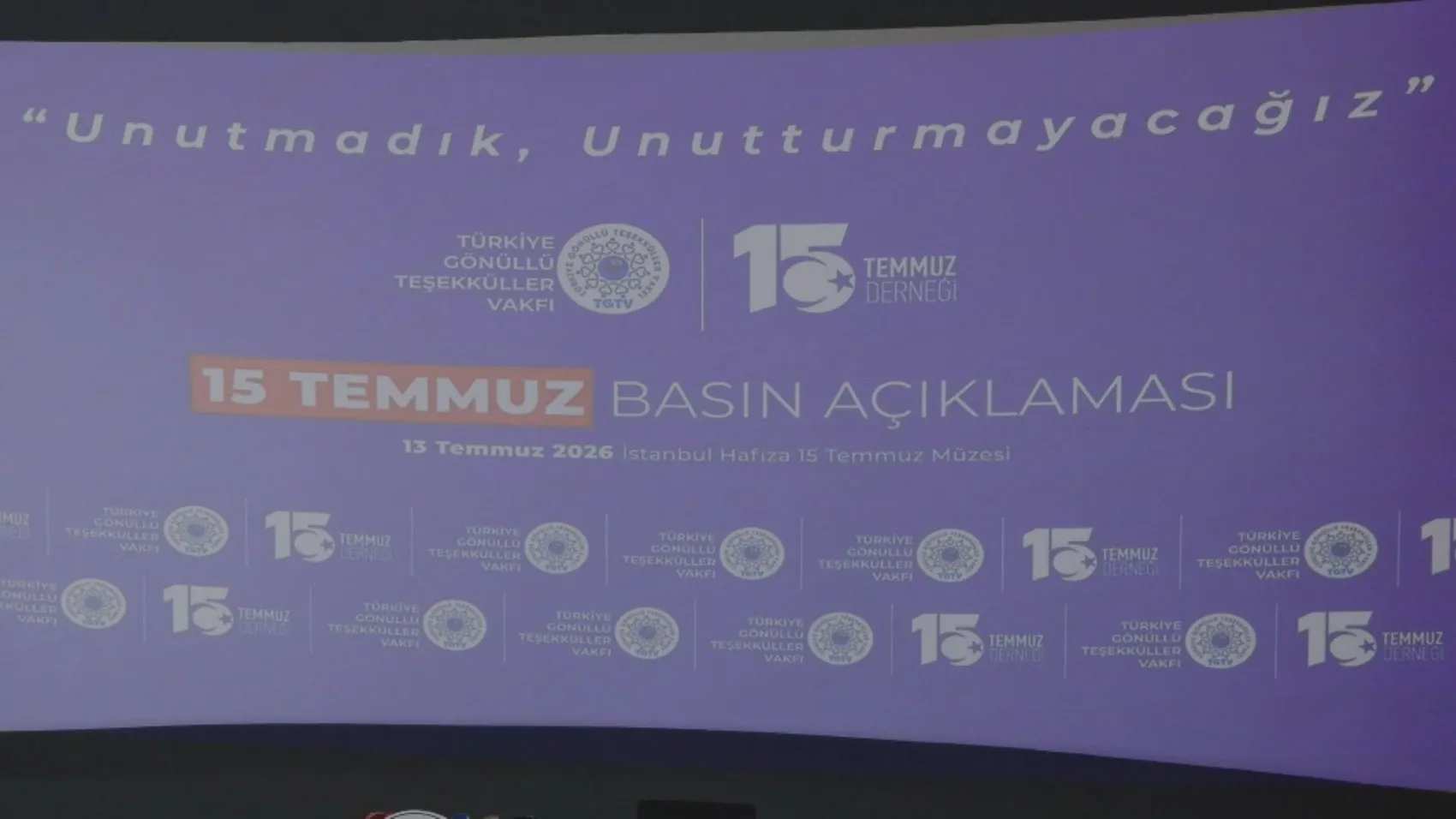 Bilal Erdoğan 15 Temmuz'un 10'uncu yılı için toplandı
