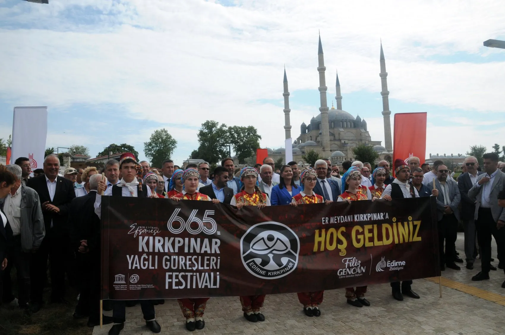 Kırkpınar er meydanında ağa heyecanı yaşandı