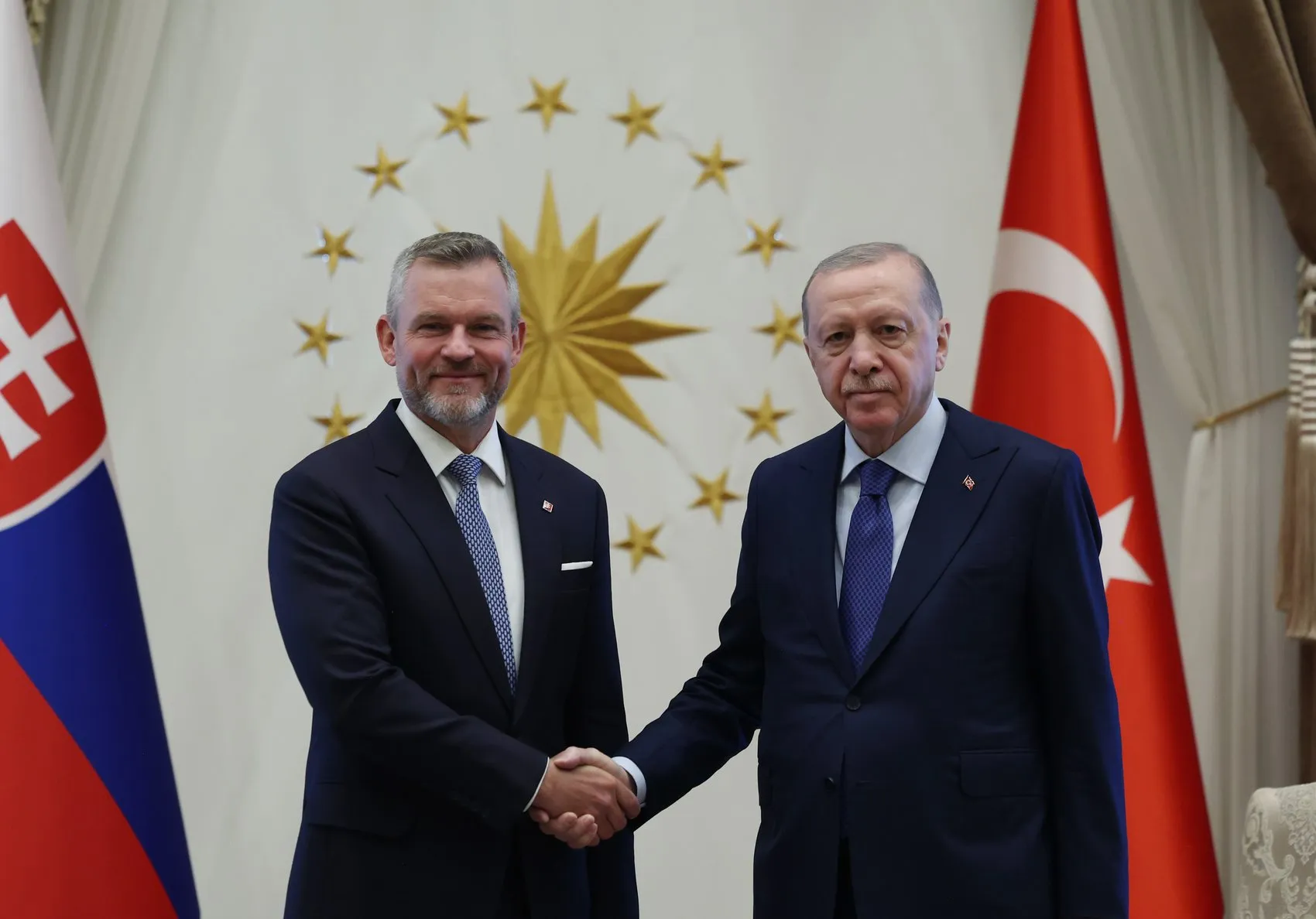 Erdoğan ve Pellegrini Ankara’da NATO gündemiyle buluştu