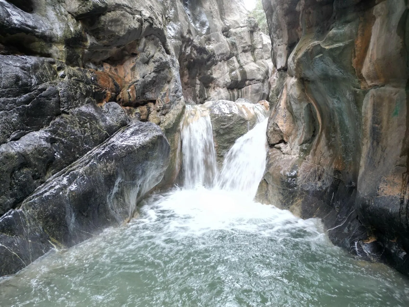 Spil Dağı'nda Saklı Kanyon yeniden kurudu