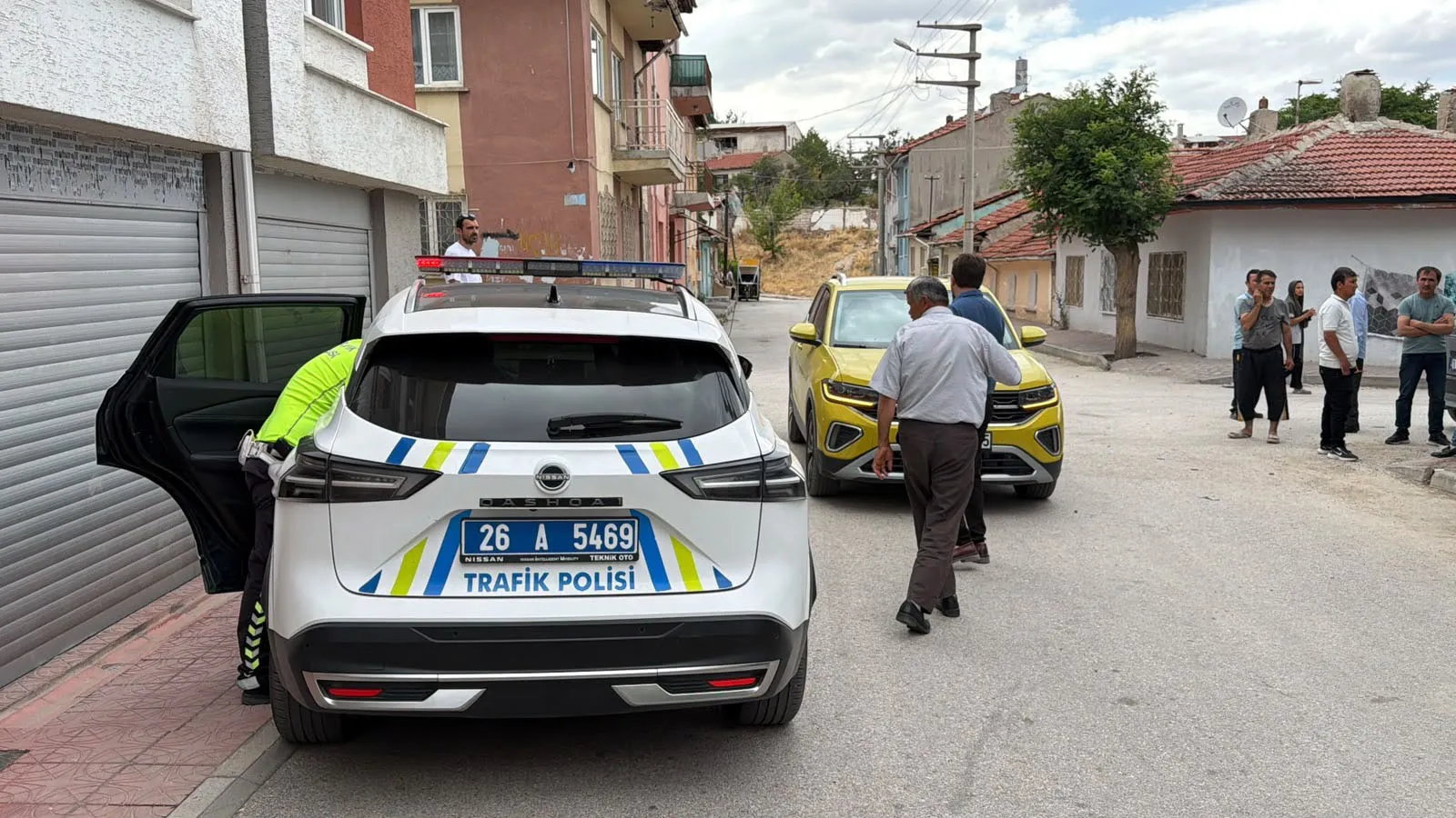 Eskişehir’de bisikletli çocuğa otomobil çarptı