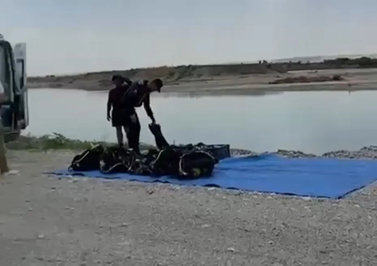 Silvan'da çaya giren 32 yaşındaki adamdan haber alınamıyor