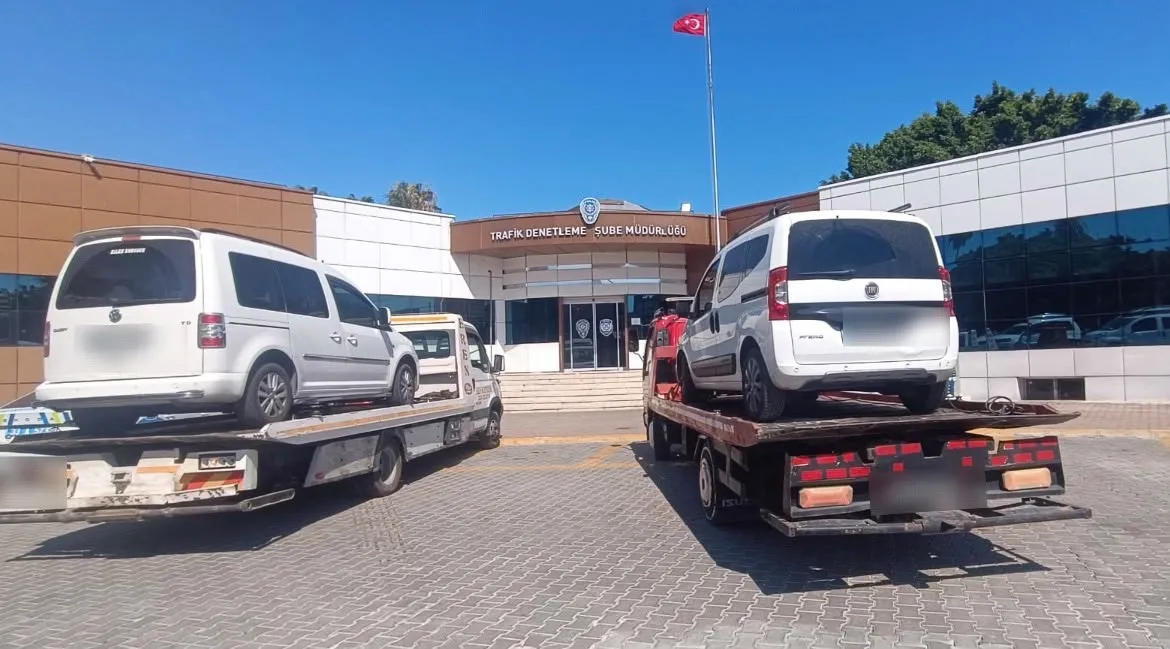 Mersin'de düğün konvoyuna ağır ceza