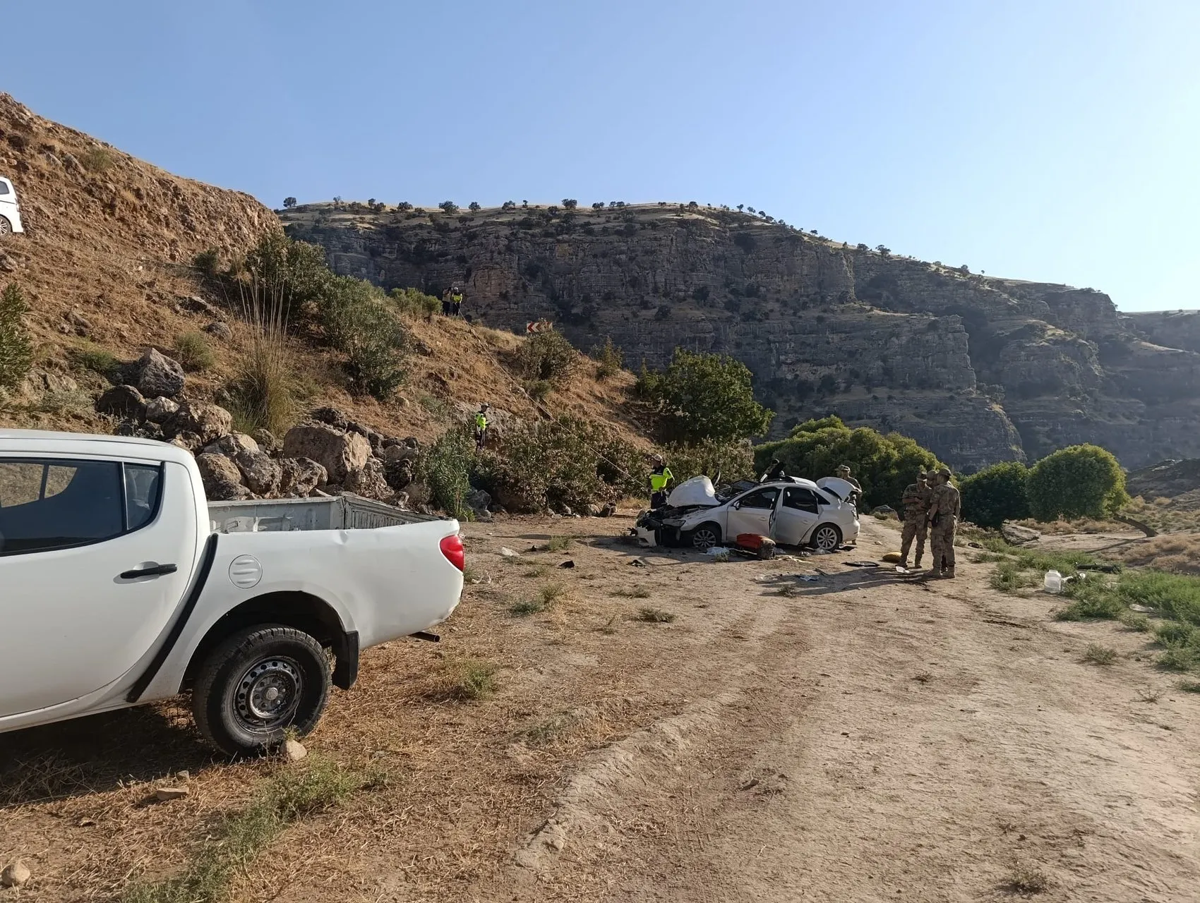 Şırnak'ta gece vakti feci kaza Dört kişi yaşam mücadelesi veriyor