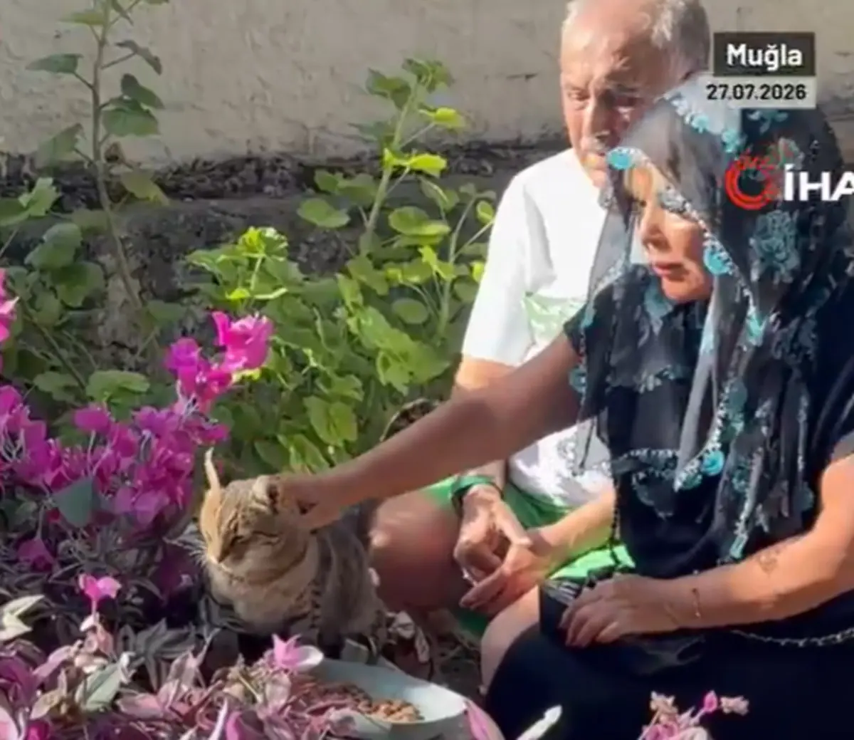 Safiye Soyman oğlunun mezarı başında gözyaşlarına boğuldu! Oğlumun ruhu bu kedide 4