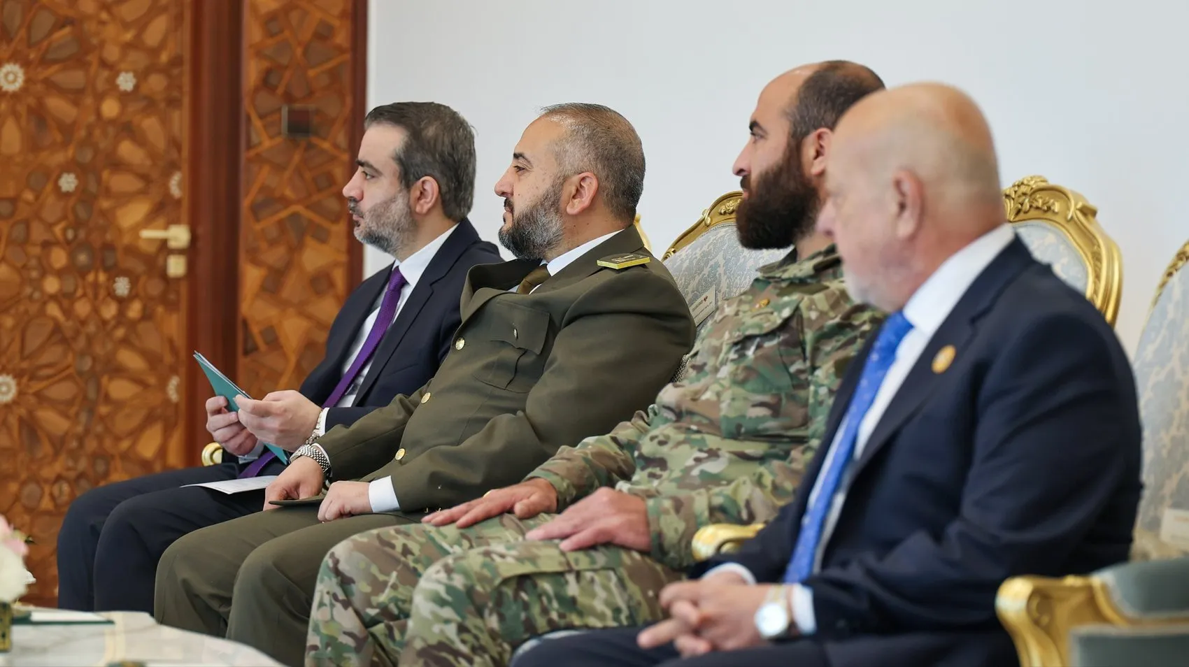 Macron ve Şara Şamda bir araya geldi