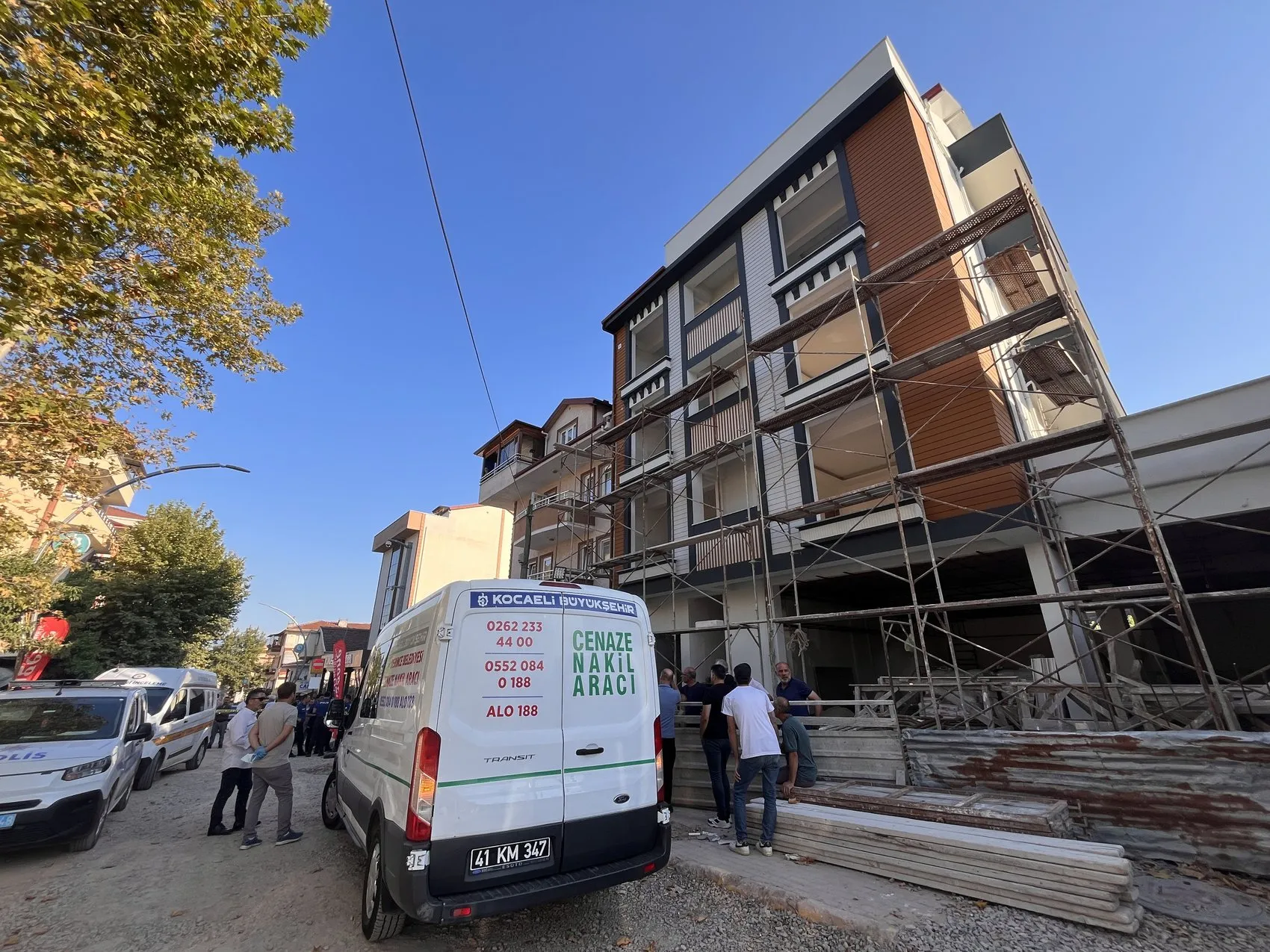 Derince'de inşaat faciası Bir işçi hayatını kaybetti