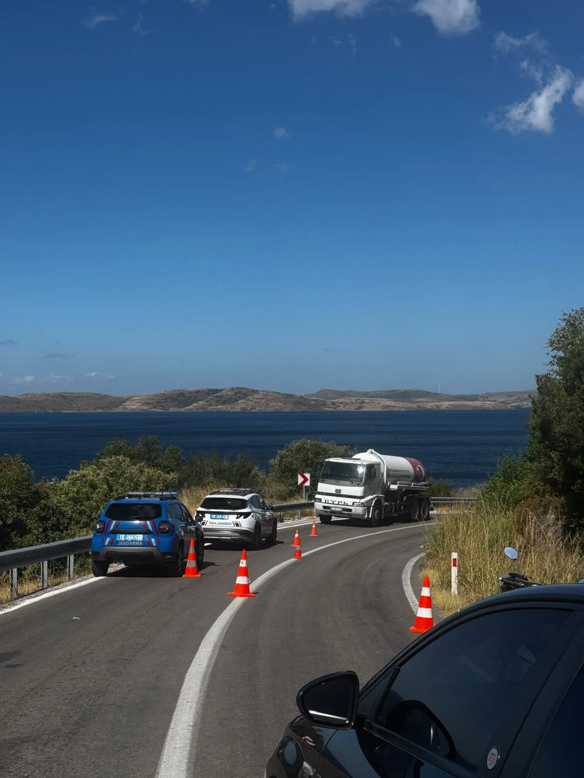 Erdek yolunda motosiklet kazası 19 yaşındaki genç hayatını kaybetti