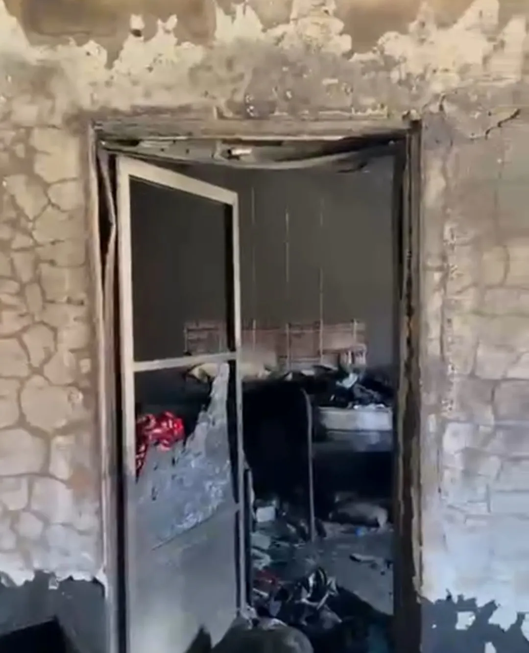 Riyad yangınında hayatını kaybeden 4 Hataylı işçinin evi görüntülendi