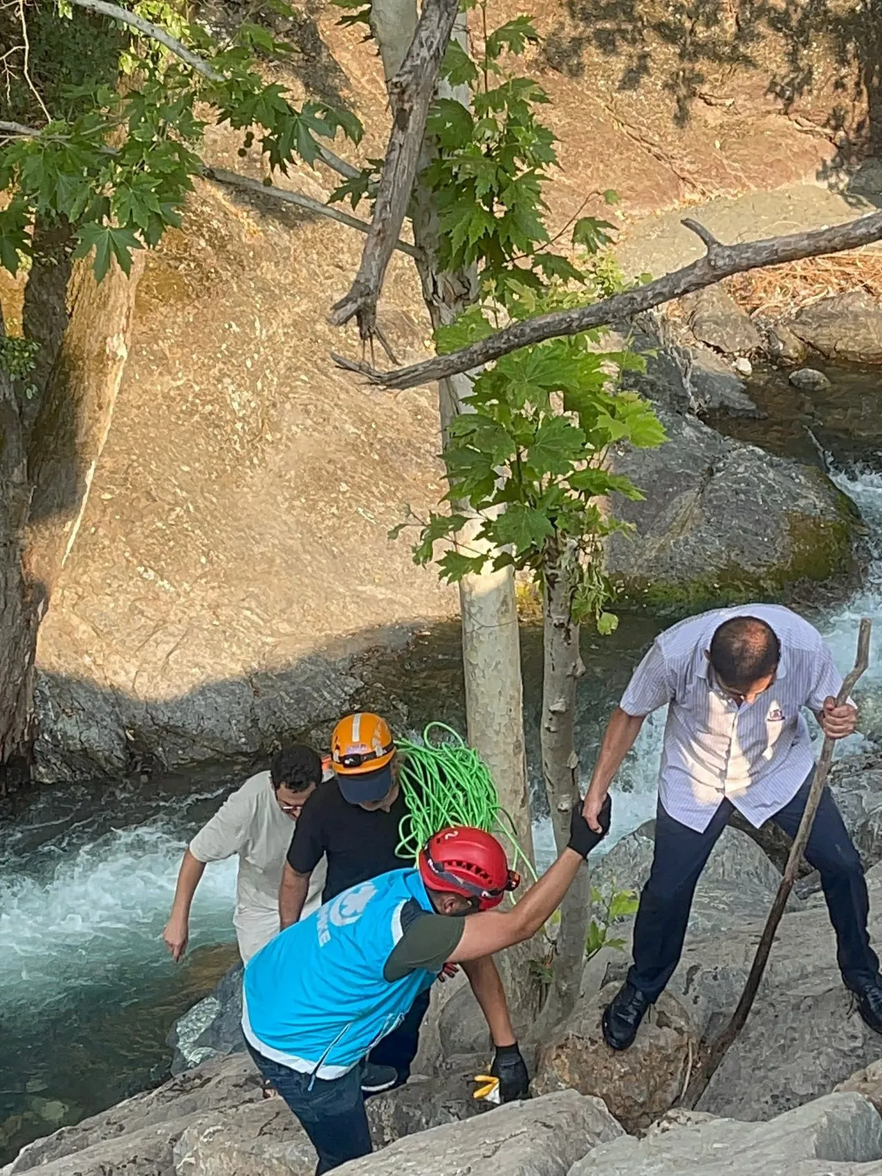 Osmaniye'de kanyon kazası Helikopterle hayat kurtarıldı